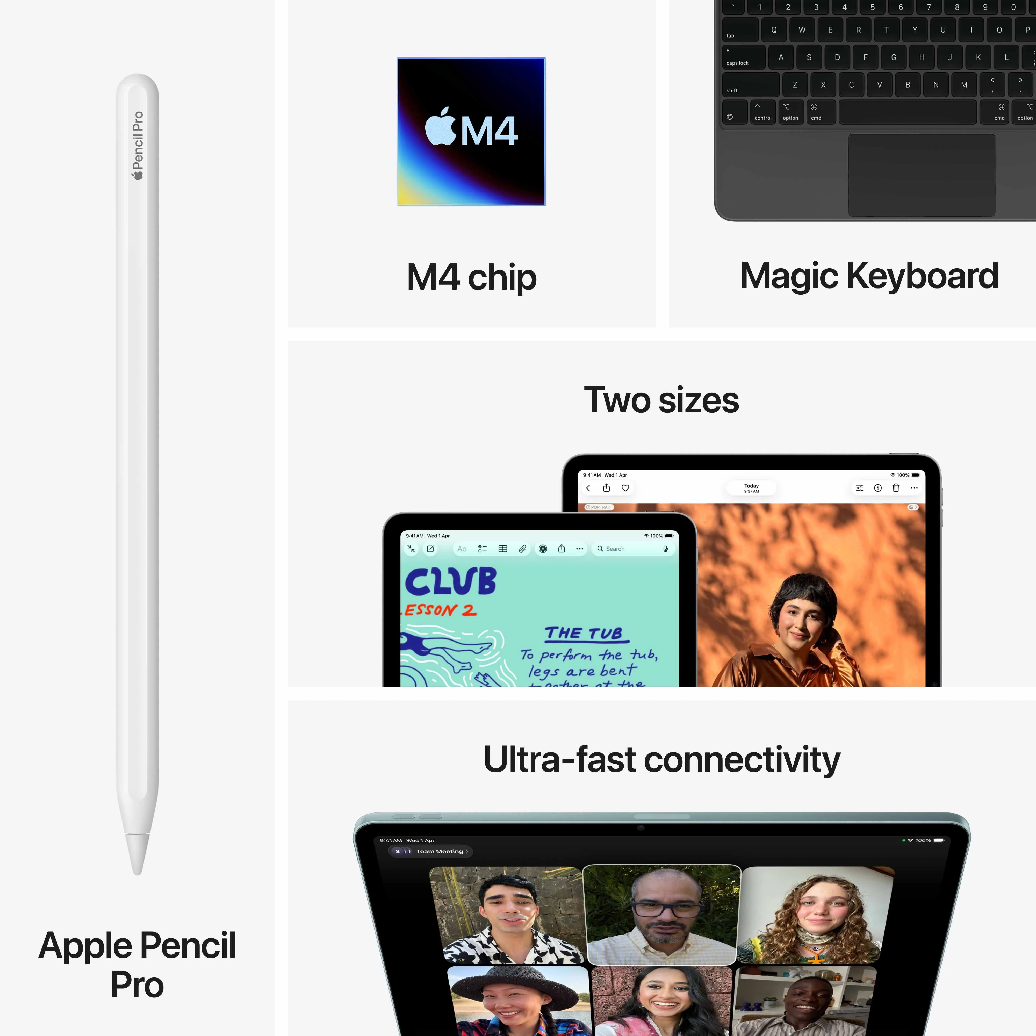 11-inch iPad Air Wi-Fi 512GB - Blue (M4) - Image 9