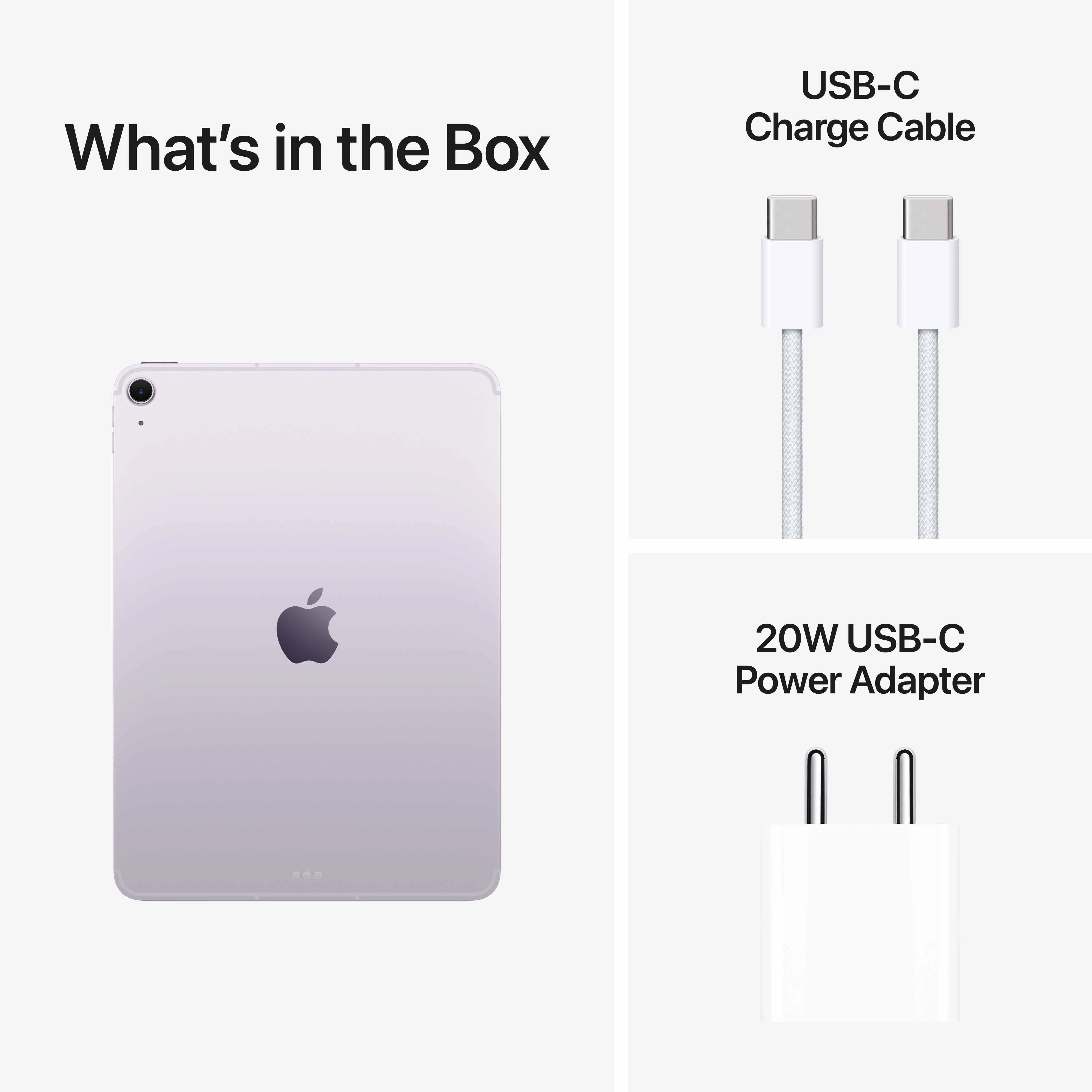 11-inch iPad Air Wi-Fi + Cellular 128GB - Purple (M4) - Image 10