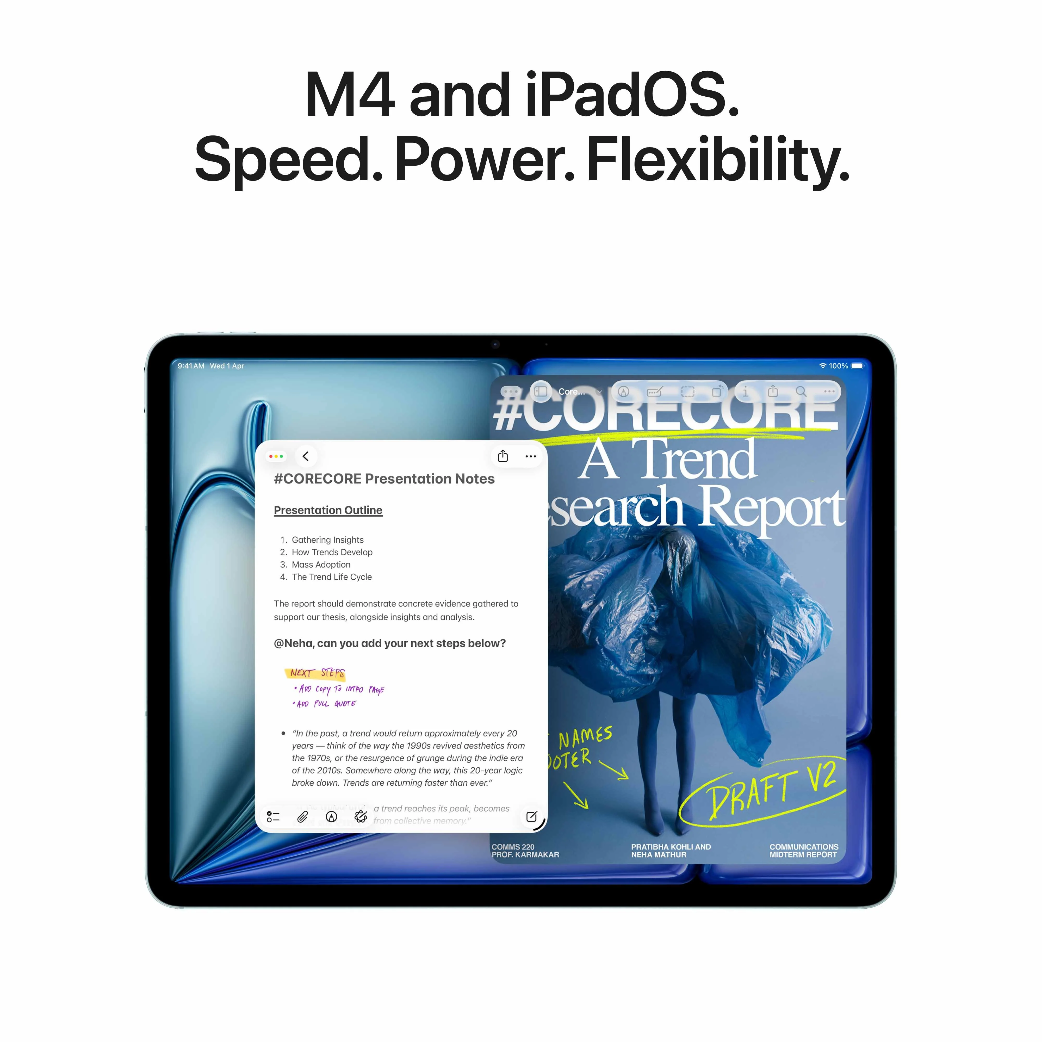 11-inch iPad Air Wi-Fi + Cellular 1TB - Starlight (M4) - Image 4