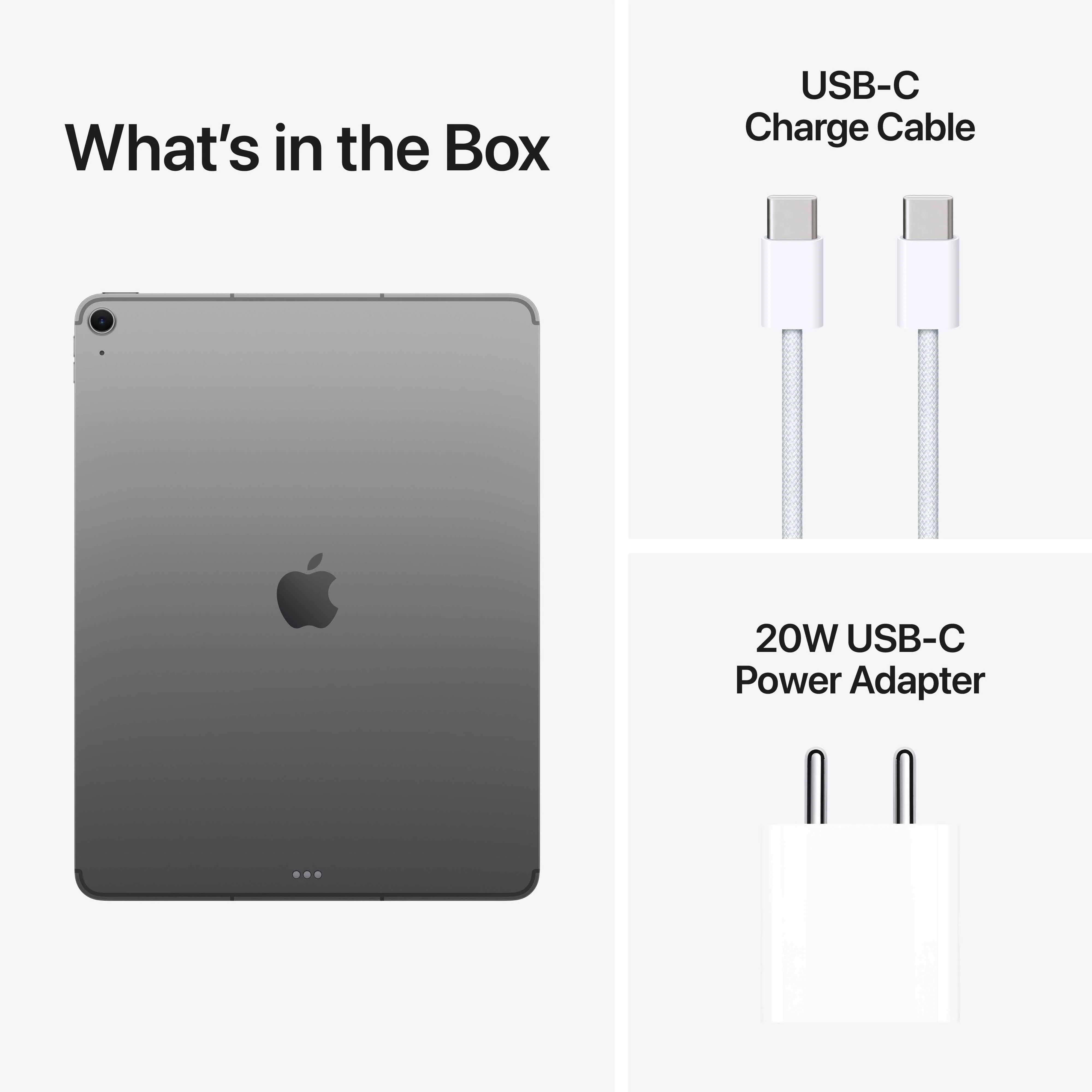 13-inch iPad Air Wi-Fi + Cellular 1TB - Space Grey (M4) - Image 10