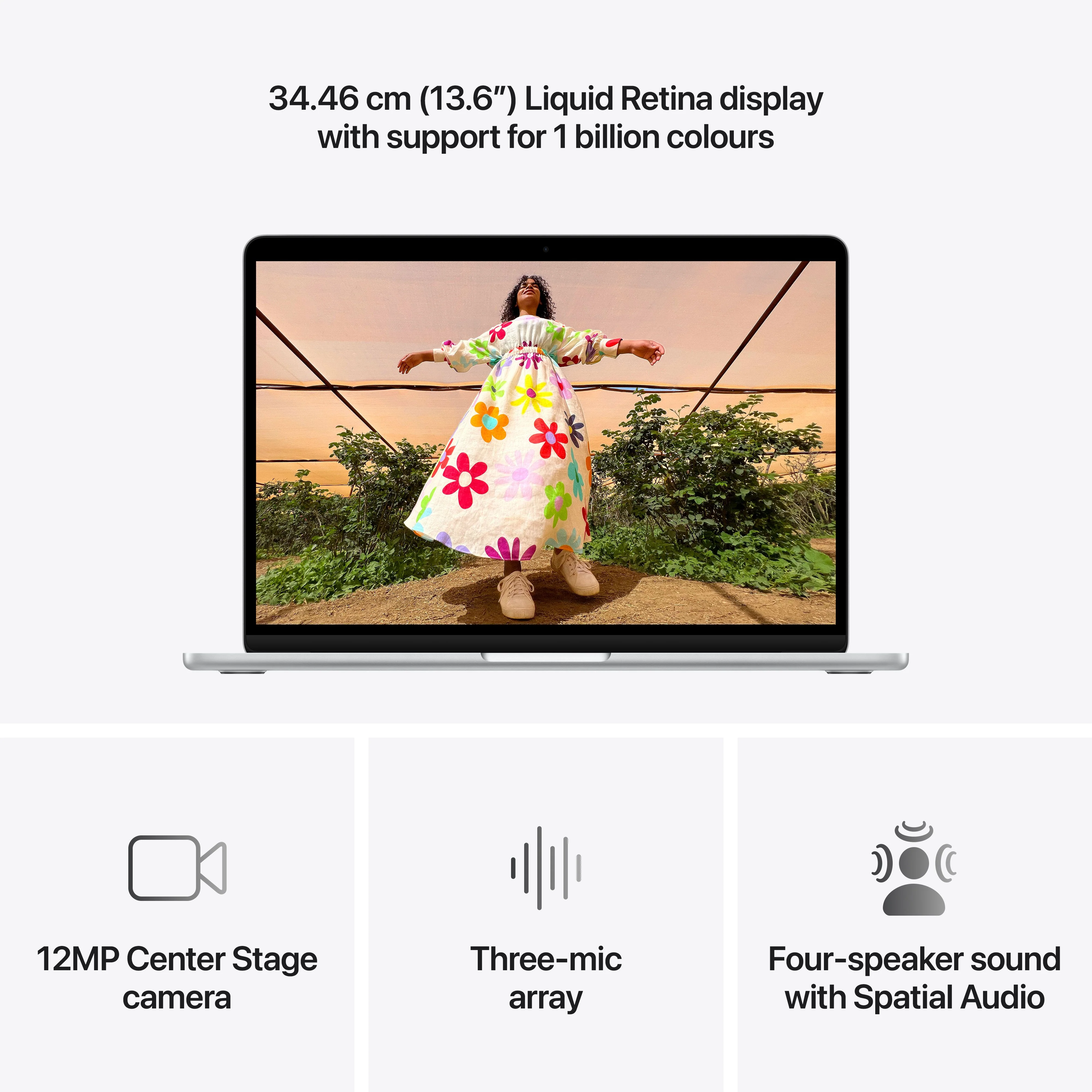 13-inch MacBook Air: Apple M5 chip with 10-core CPU and 10-core GPU, 1TB SSD - Silver - Image 5