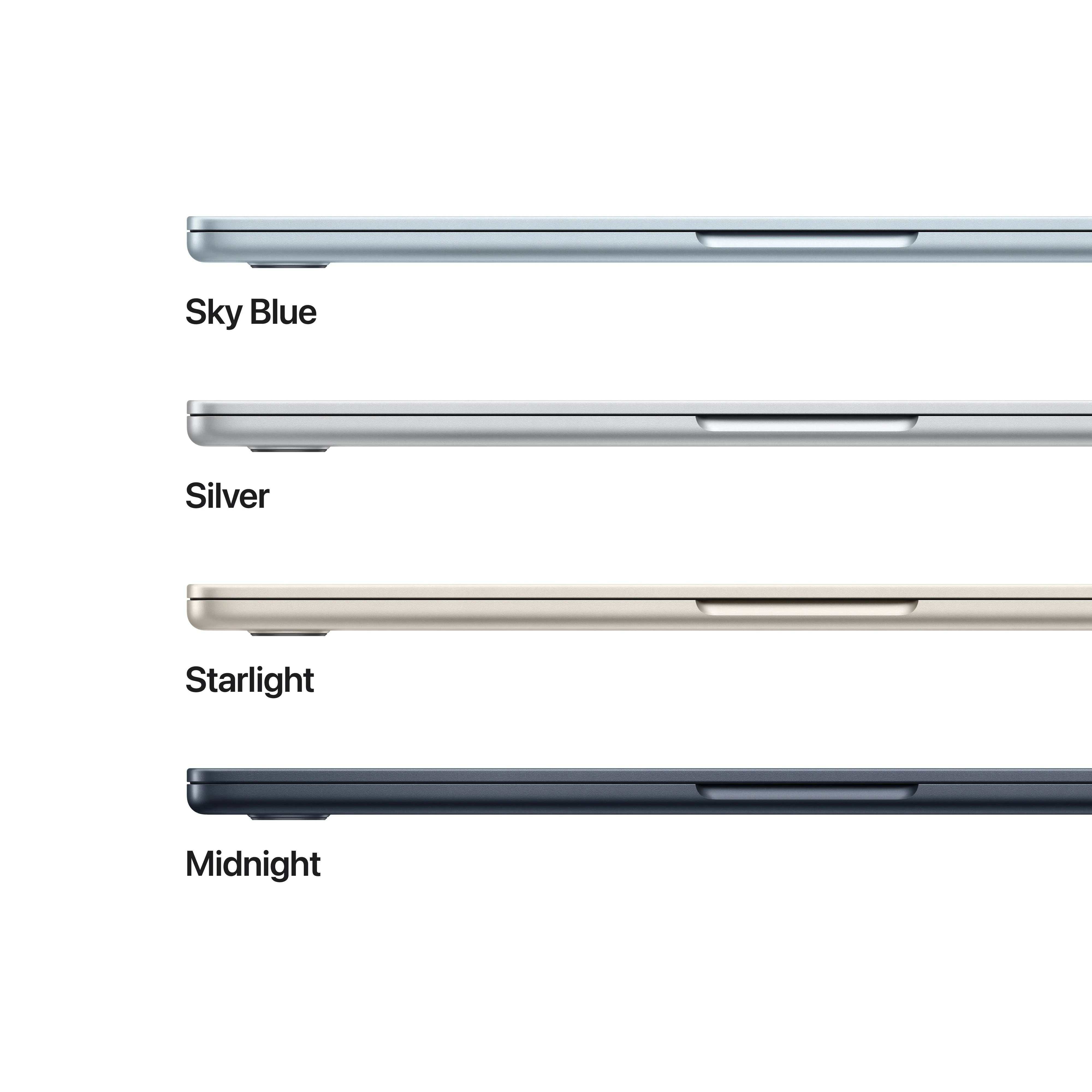 13-inch MacBook Air: Apple M5 chip with 10-core CPU and 10-core GPU, 1TB SSD - Sky Blue - Image 3