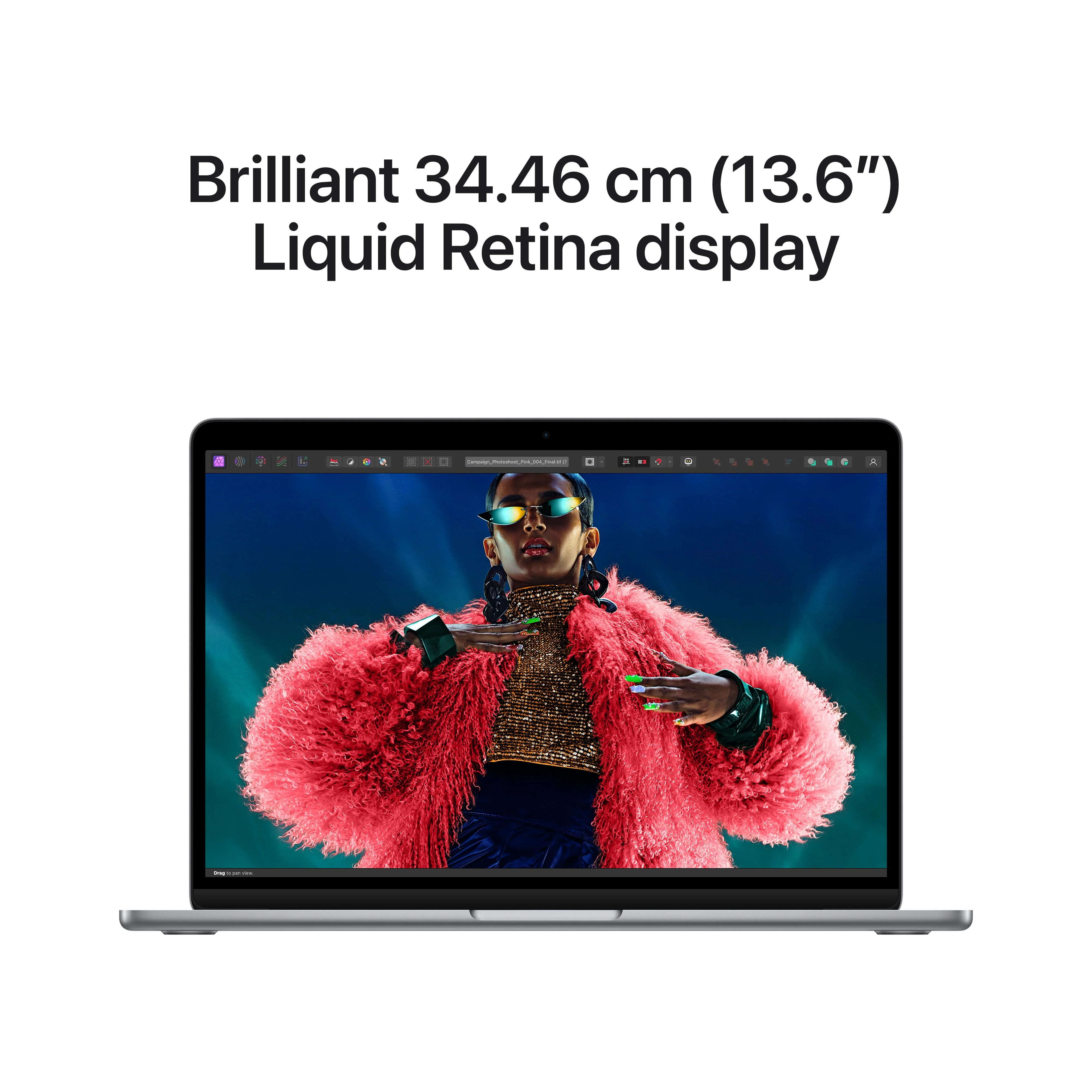 13-inch MacBook Air: Apple M3 chip with 8‑core CPU and 10‑core GPU, 512GB SSD - Space Grey - Image 5