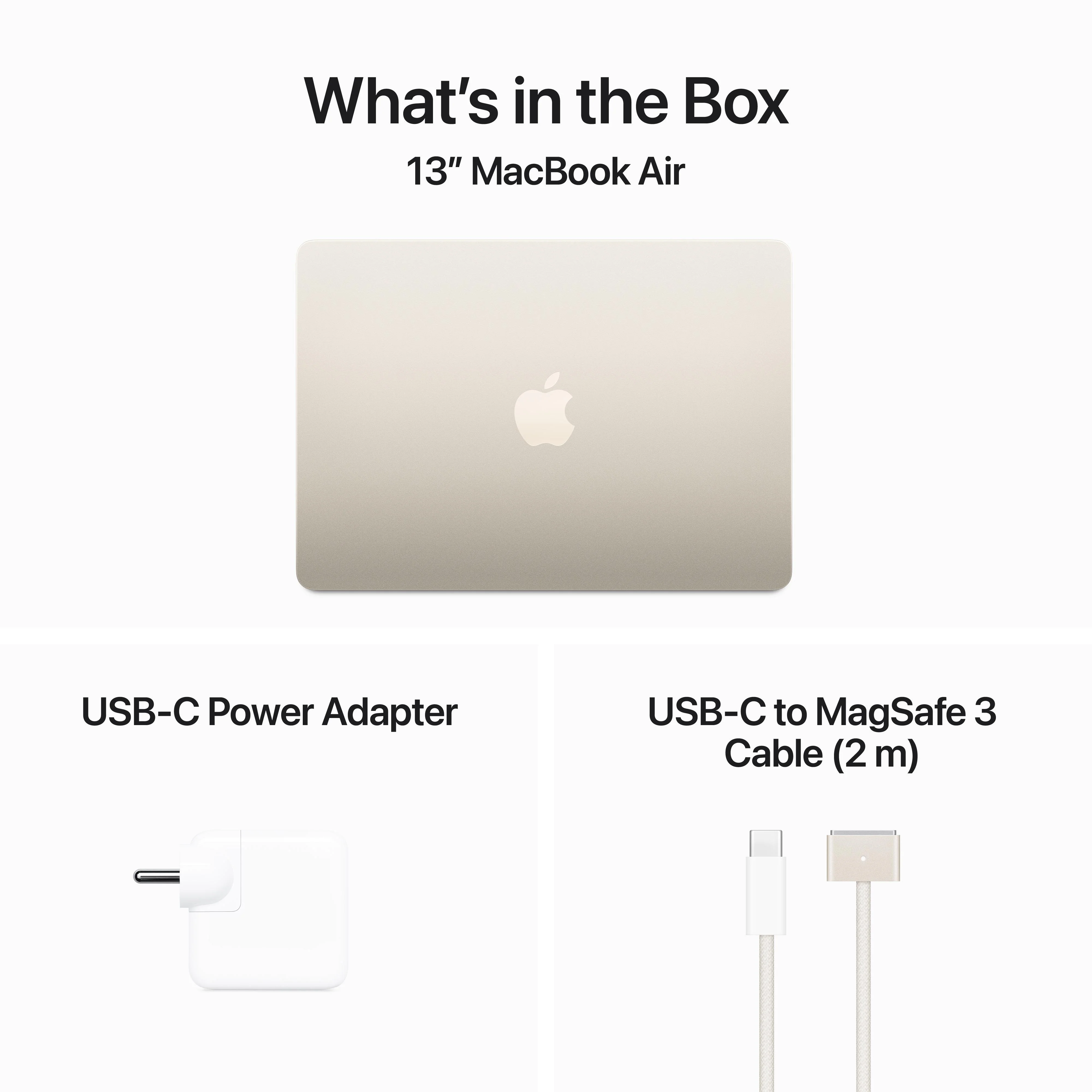 13-inch MacBook Air: Apple M3 chip with 8‑core CPU and 10‑core GPU, 512GB SSD - Starlight - Image 9