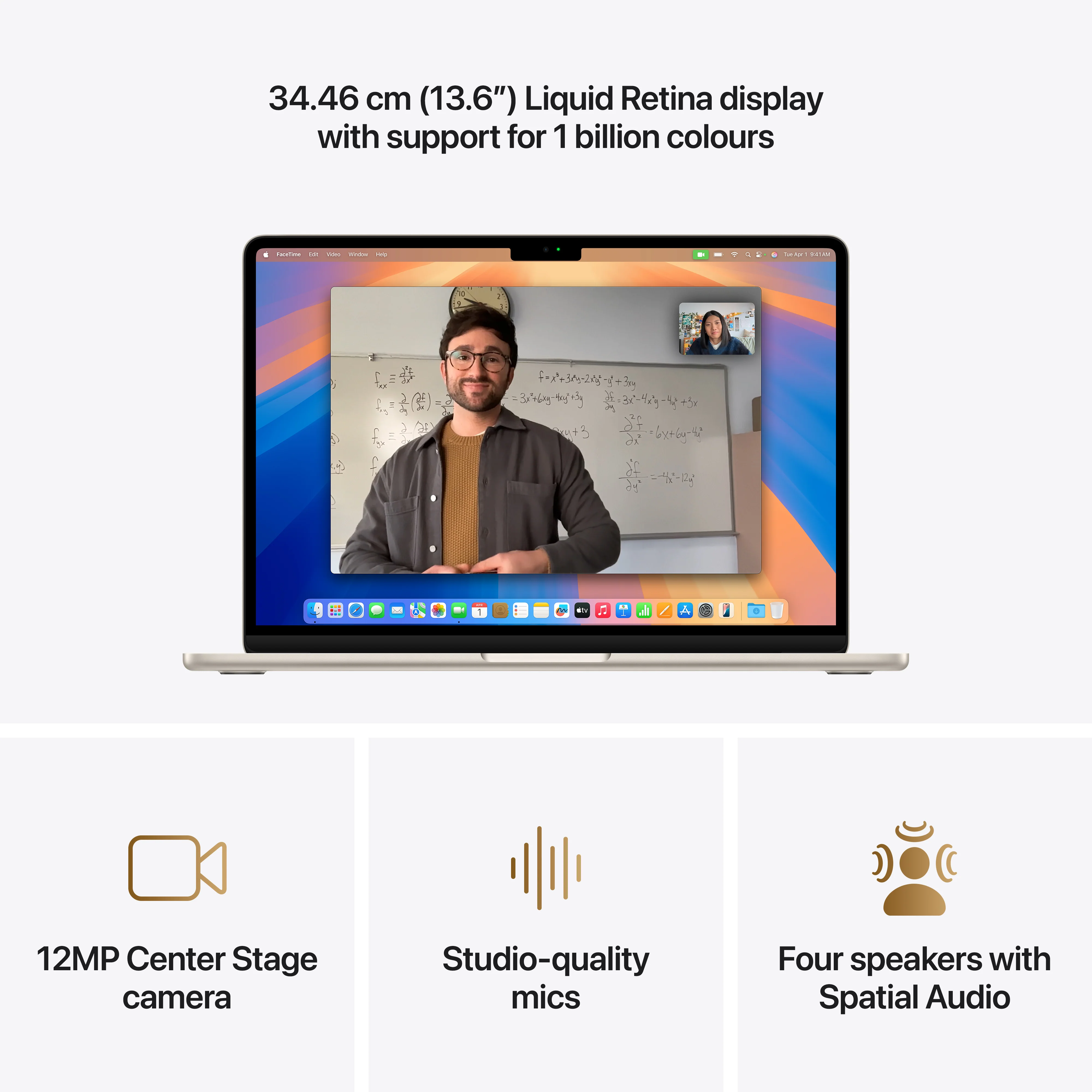13-inch MacBook Air: Apple M4 chip with 10-core CPU and 10-core GPU, 512GB SSD - Starlight - Image 5