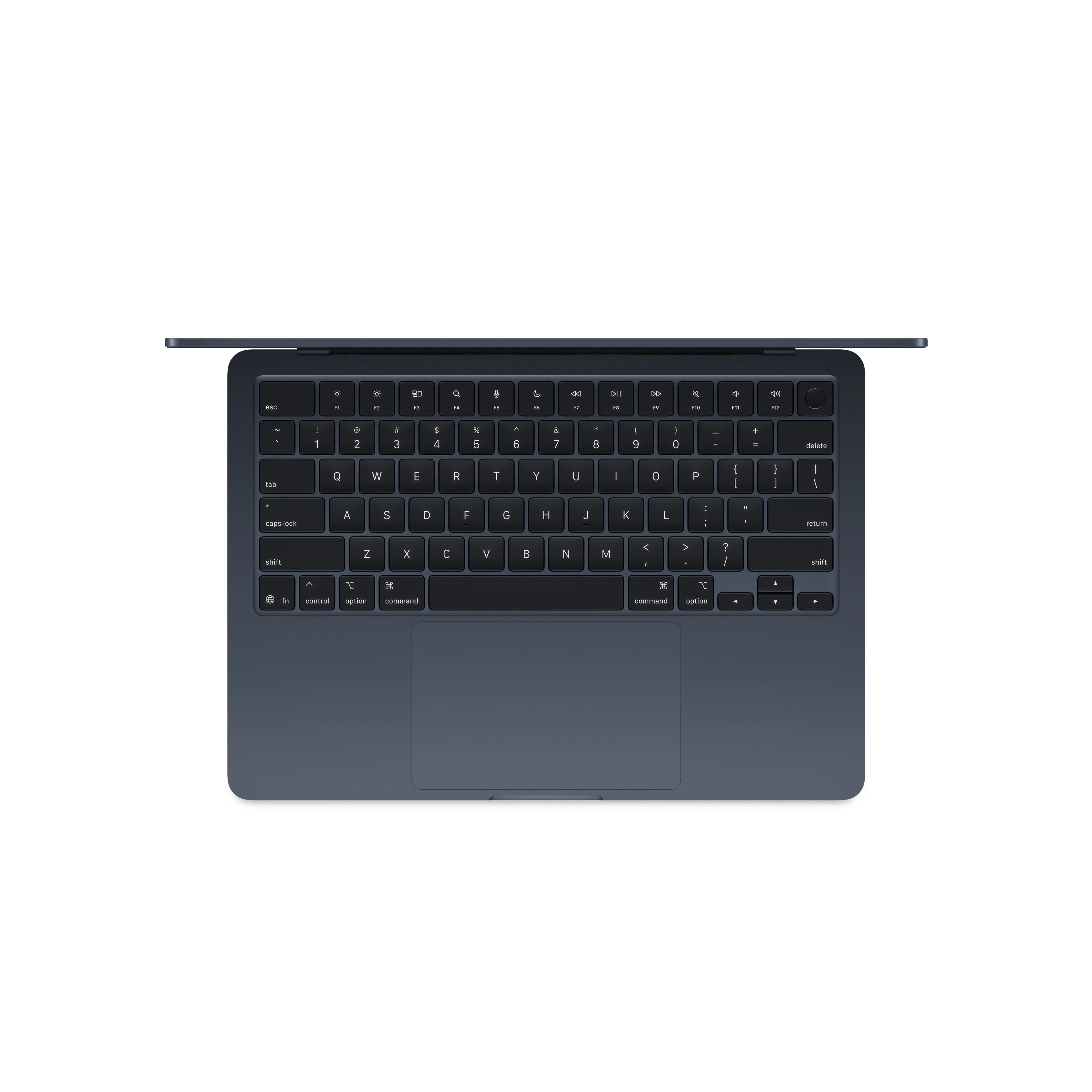 13-inch MacBook Air: Apple M4 chip with 10-core CPU and 8-core GPU, 256GB SSD - Midnight - Image 2