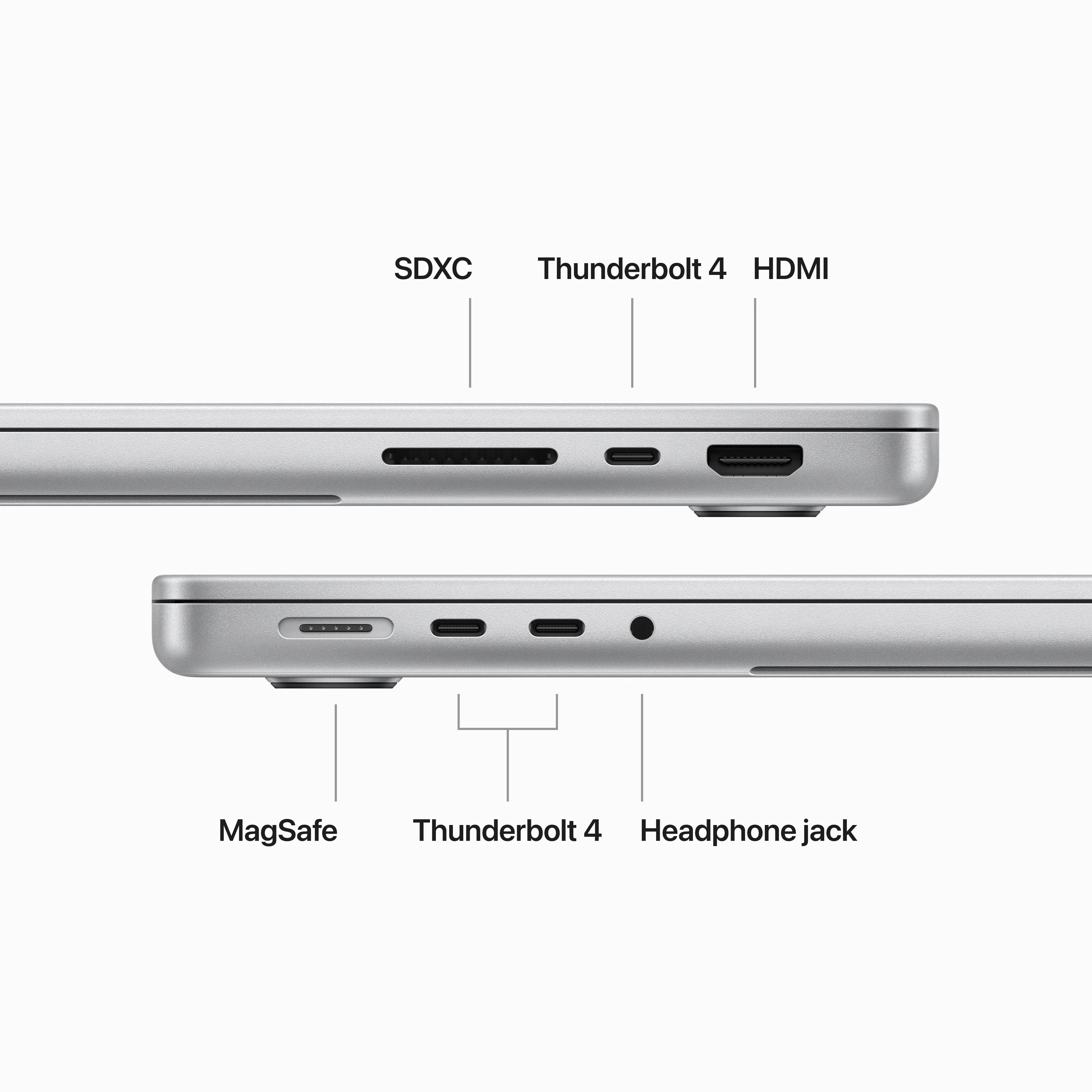 14-inch MacBook Pro: Apple M3 Max chip with 14‑core CPU and 30‑core GPU, 1TB SSD - Silver - Image 6