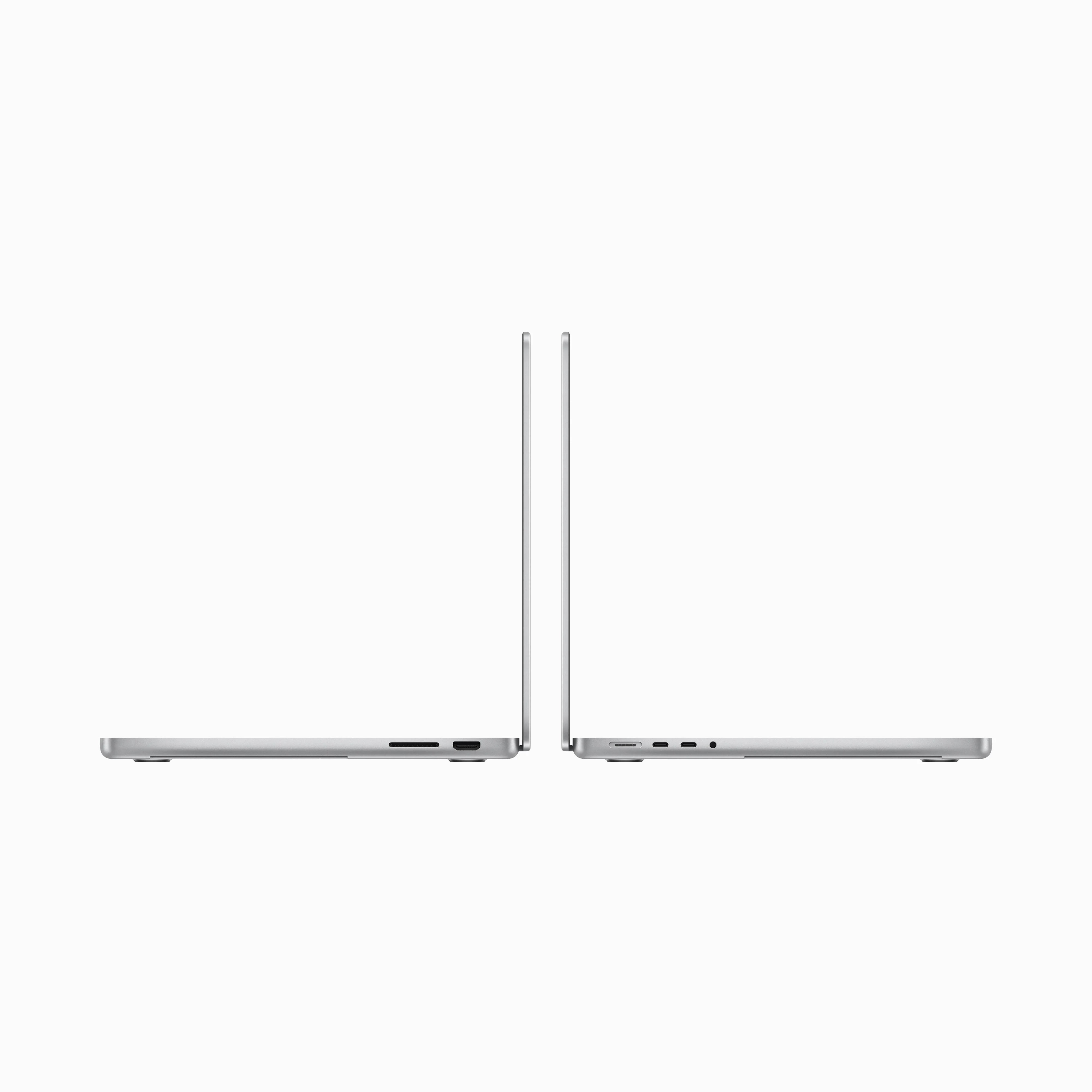 14-inch MacBook Pro: Apple M3 chip with 8‑core CPU and 10‑core GPU, 512GB SSD - Silver - Image 3