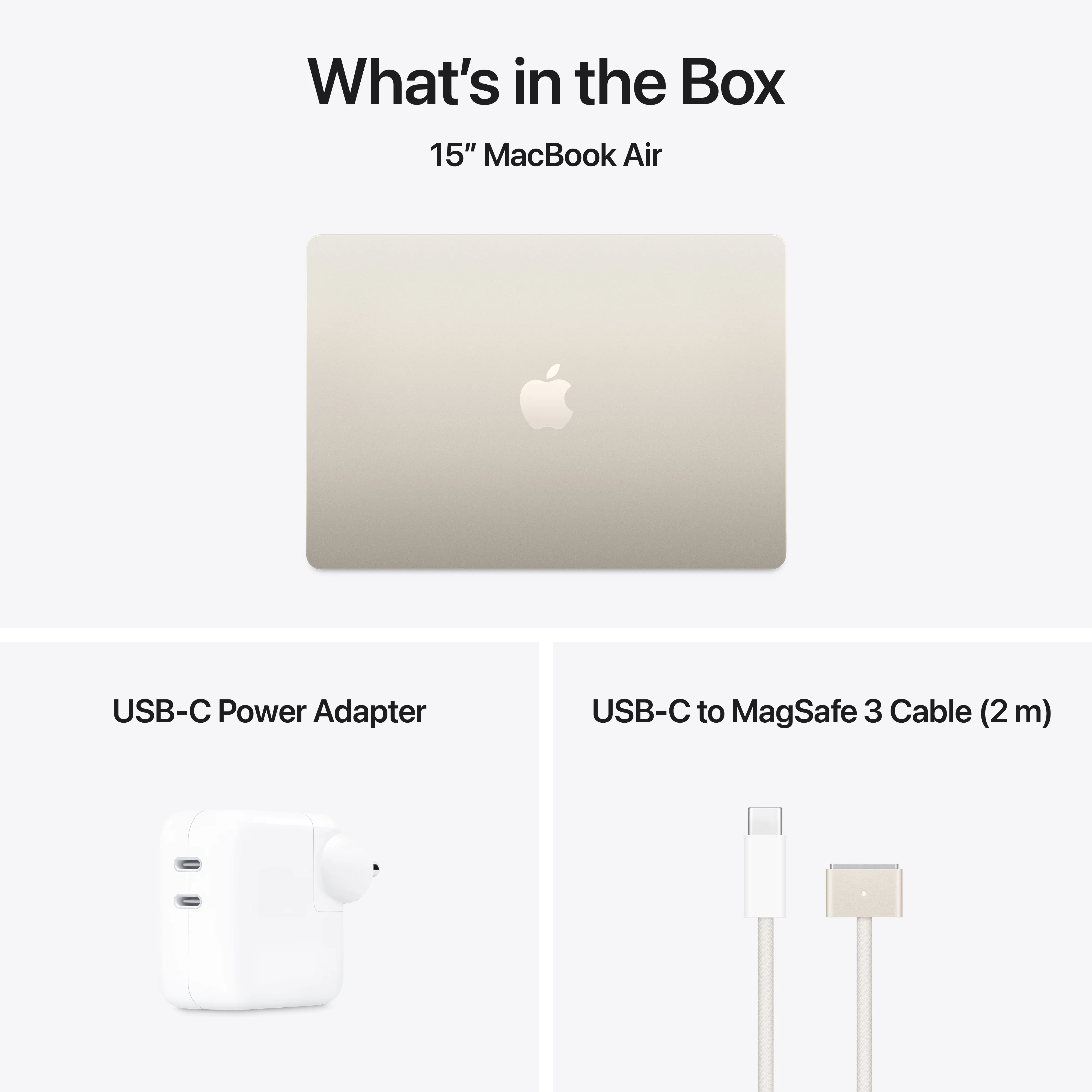 15-inch MacBook Air: Apple M4 chip with 10-core CPU and 10-core GPU, 512GB SSD - Starlight - Image 11