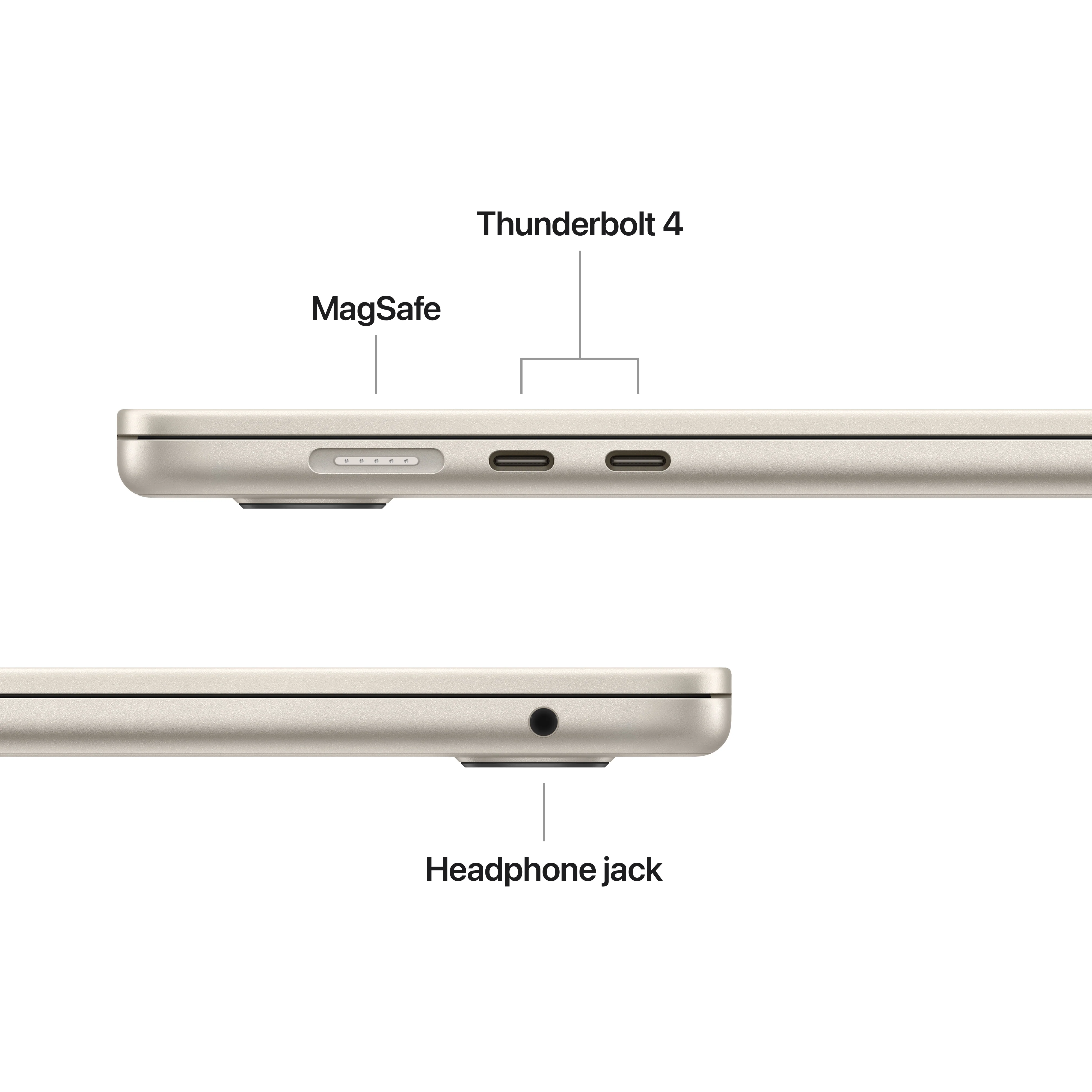 15-inch MacBook Air: Apple M4 chip with 10-core CPU and 10-core GPU, 512GB SSD - Starlight - Image 7