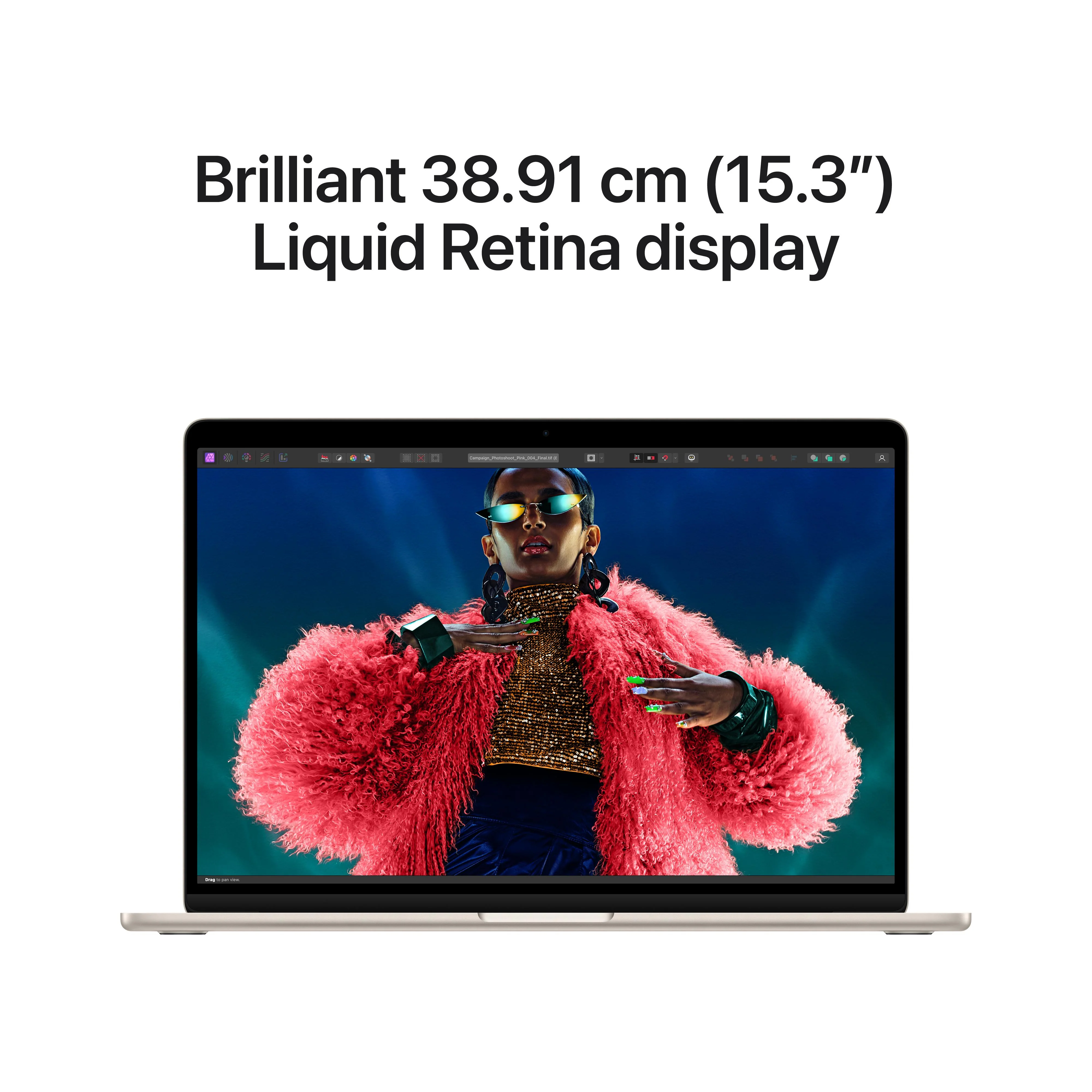 MacBook Air 15-inch M3 512GB Starlight – M3 Chip, 8GB RAM - Image 5