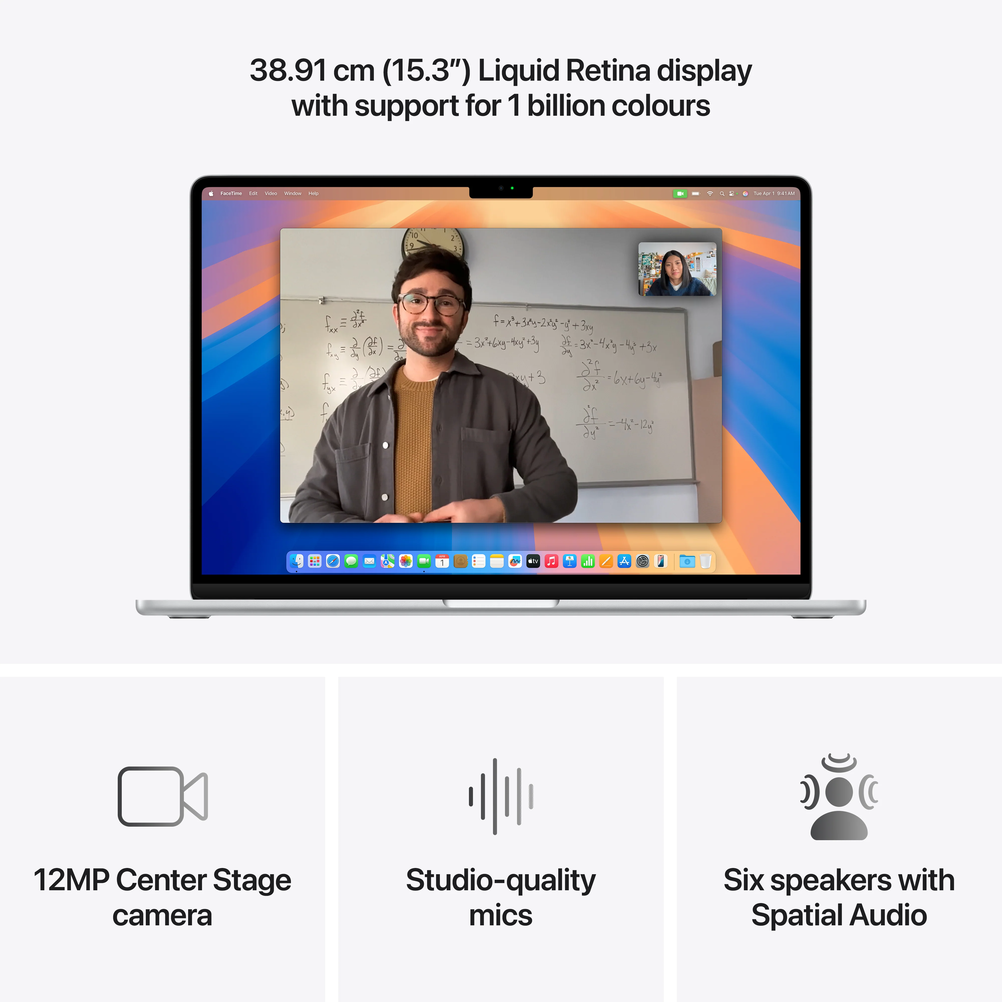 15-inch MacBook Air: Apple M4 chip with 10-core CPU and 10-core GPU, 512GB SSD - Silver - Image 5