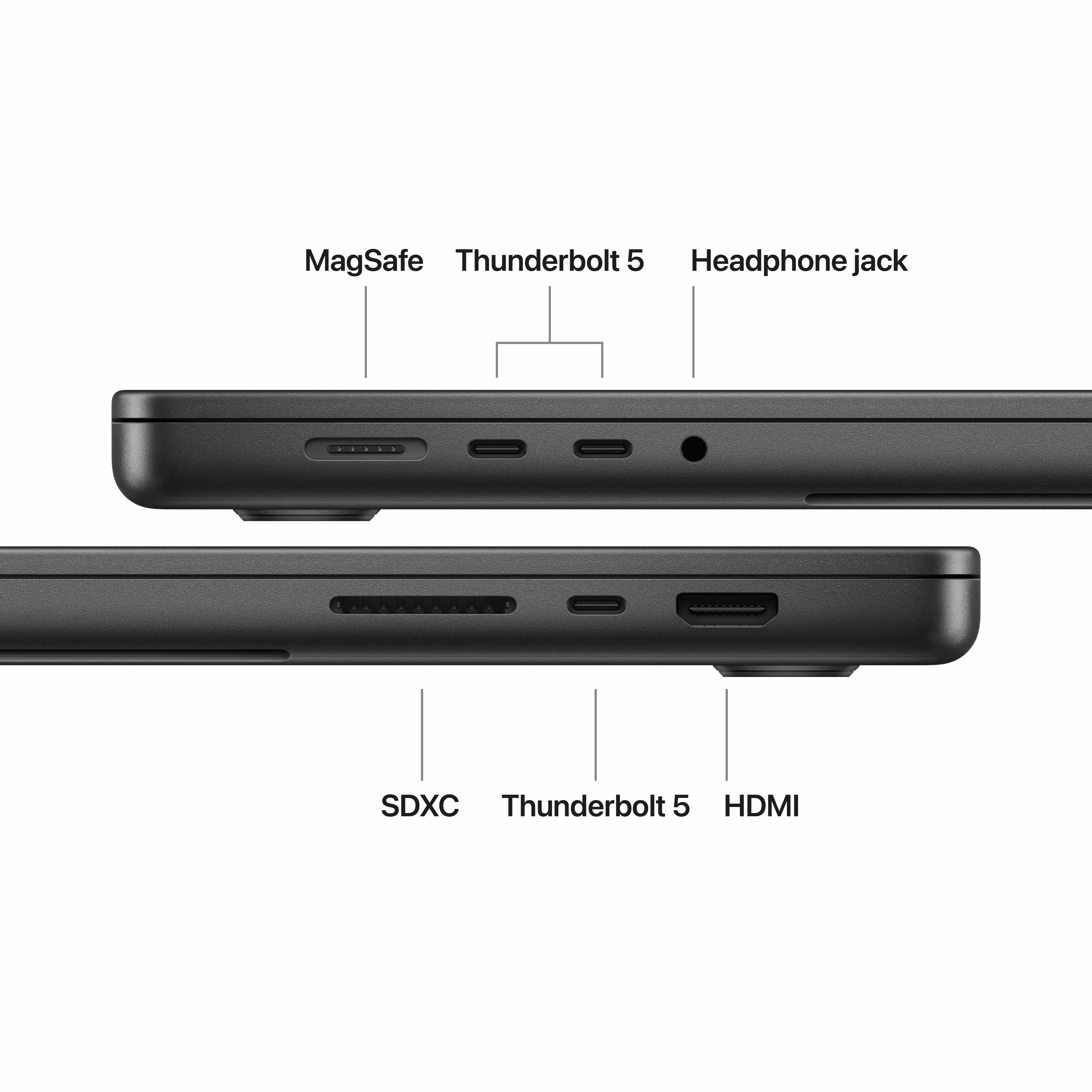 16-inch MacBook Pro: Apple M5 Max chip with 18-core CPU and 32-core GPU, 2TB SSD - Space Black - Image 7