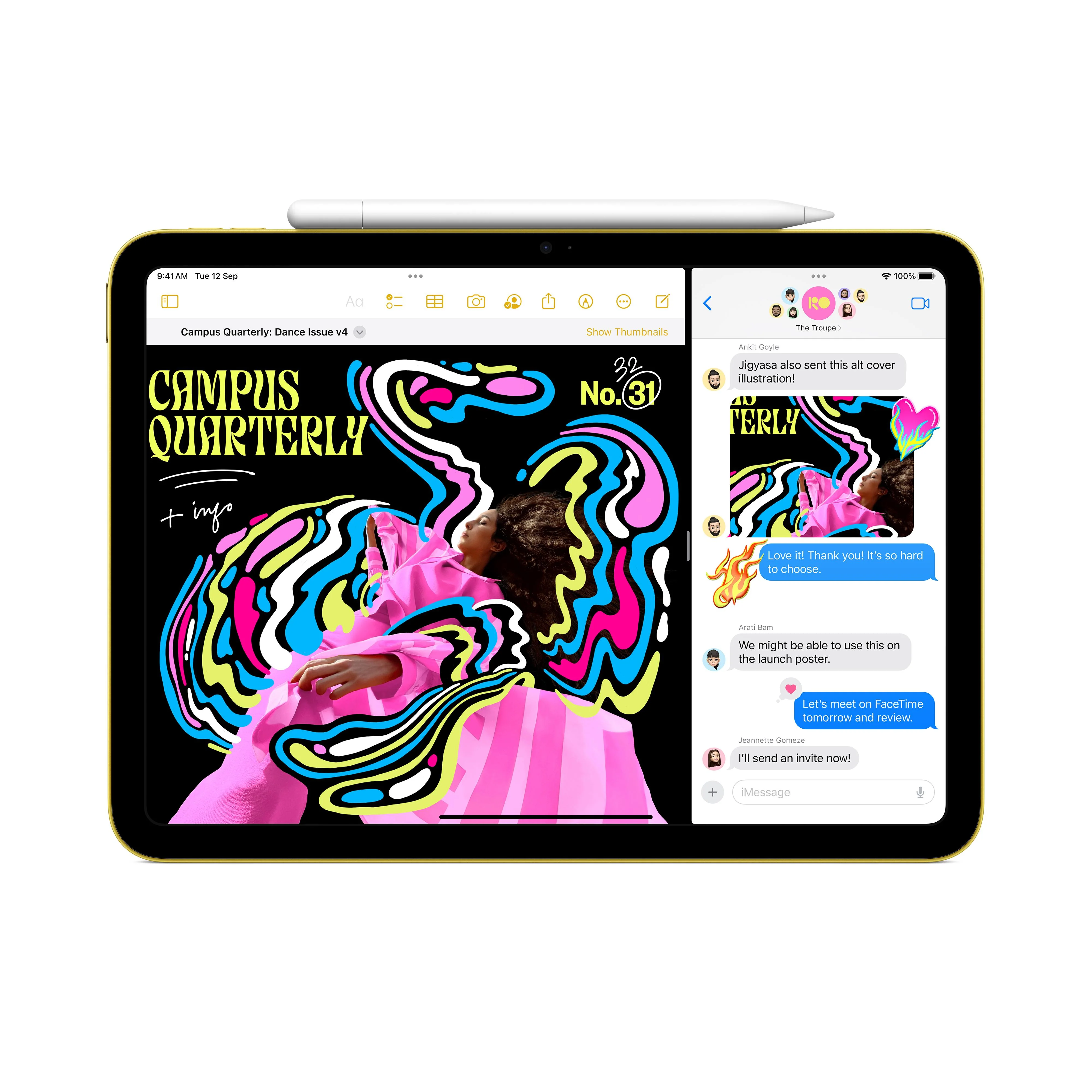 10.9-inch iPad Wi-Fi + Cellular 256GB - Silver (10th generation) - Image 5