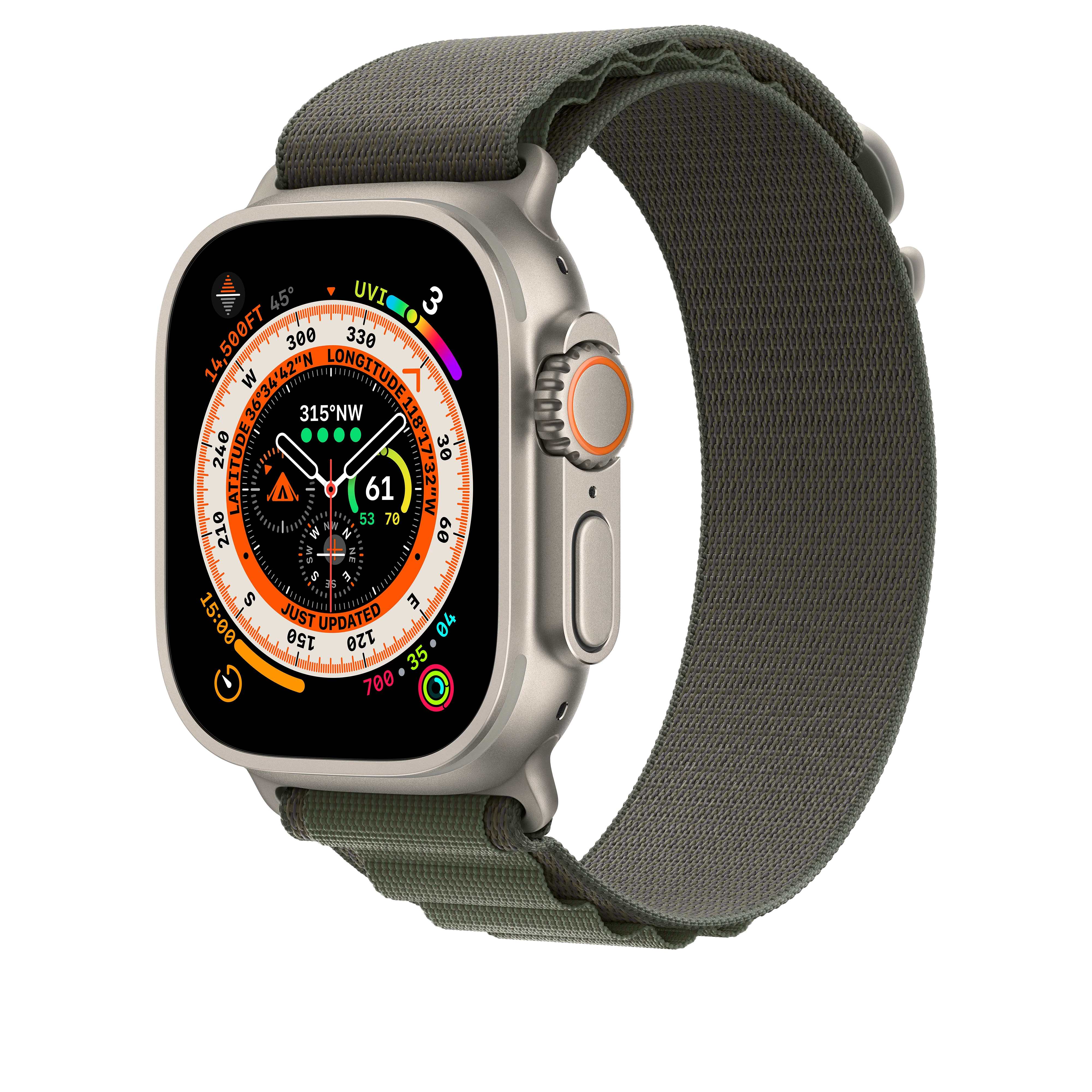 49mm Green Alpine¬†Loop -¬†Medium - Image 2