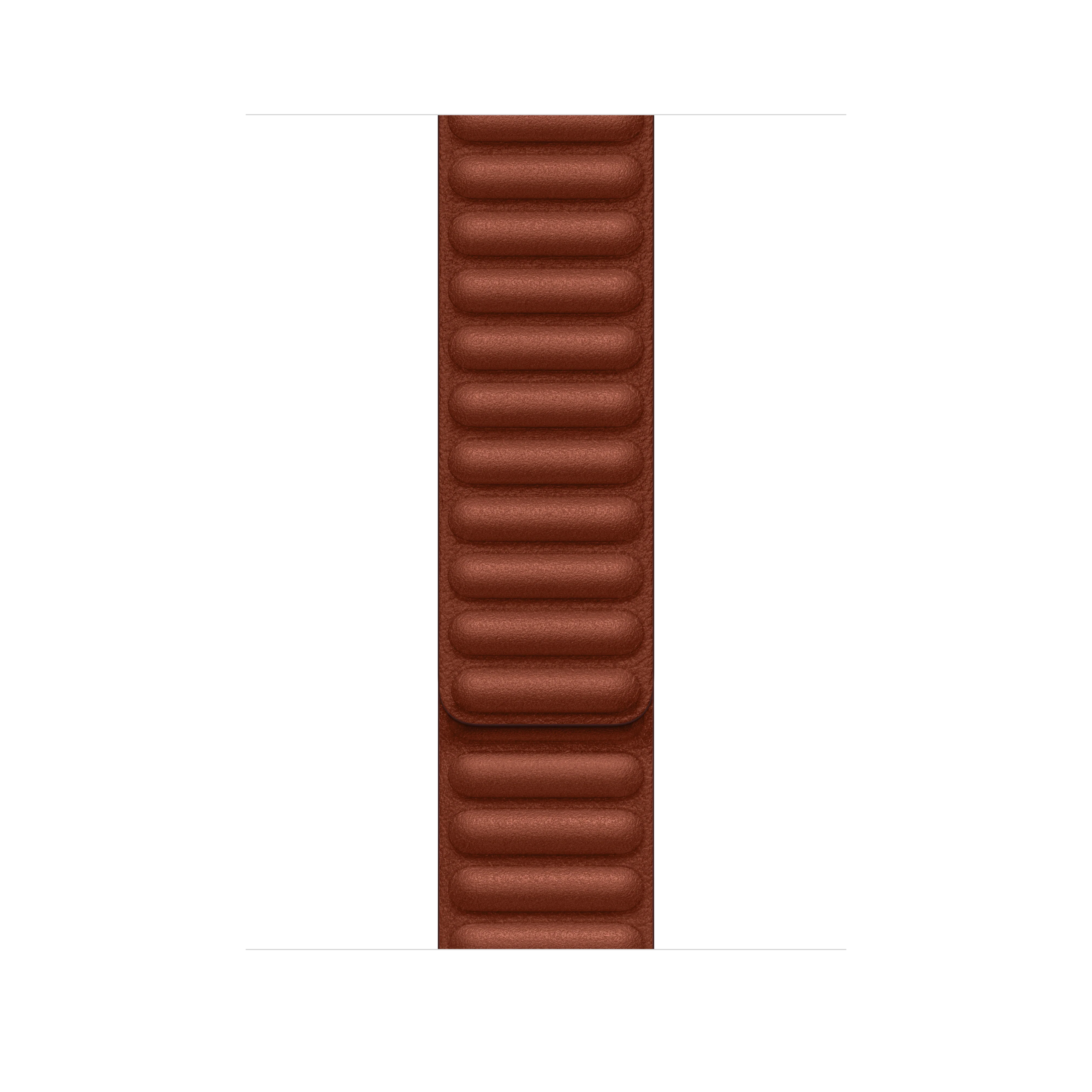 45mm Umber Leather Link - M/L