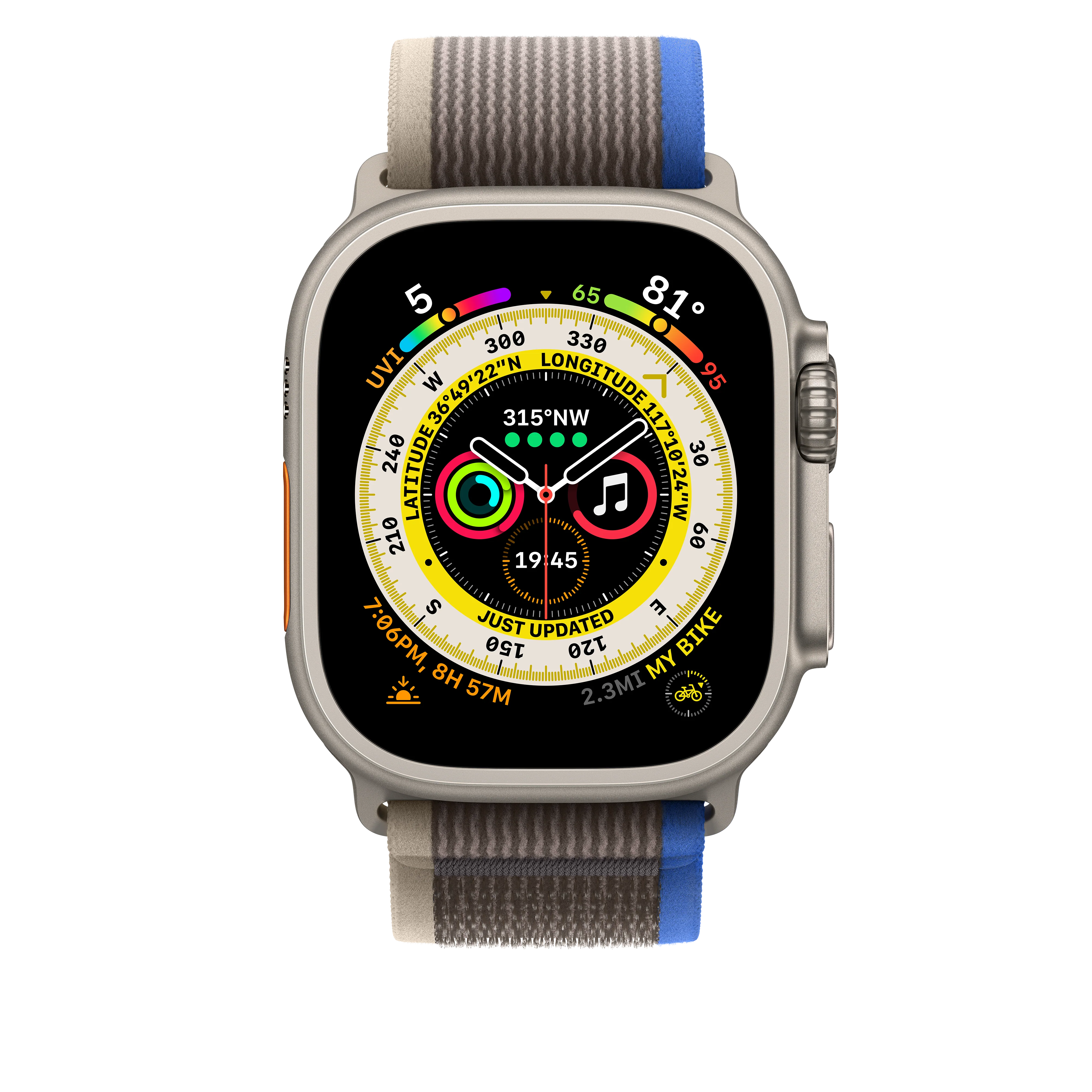 49mm Blue/Grey Trail¬†Loop -¬†S/M - Image 3