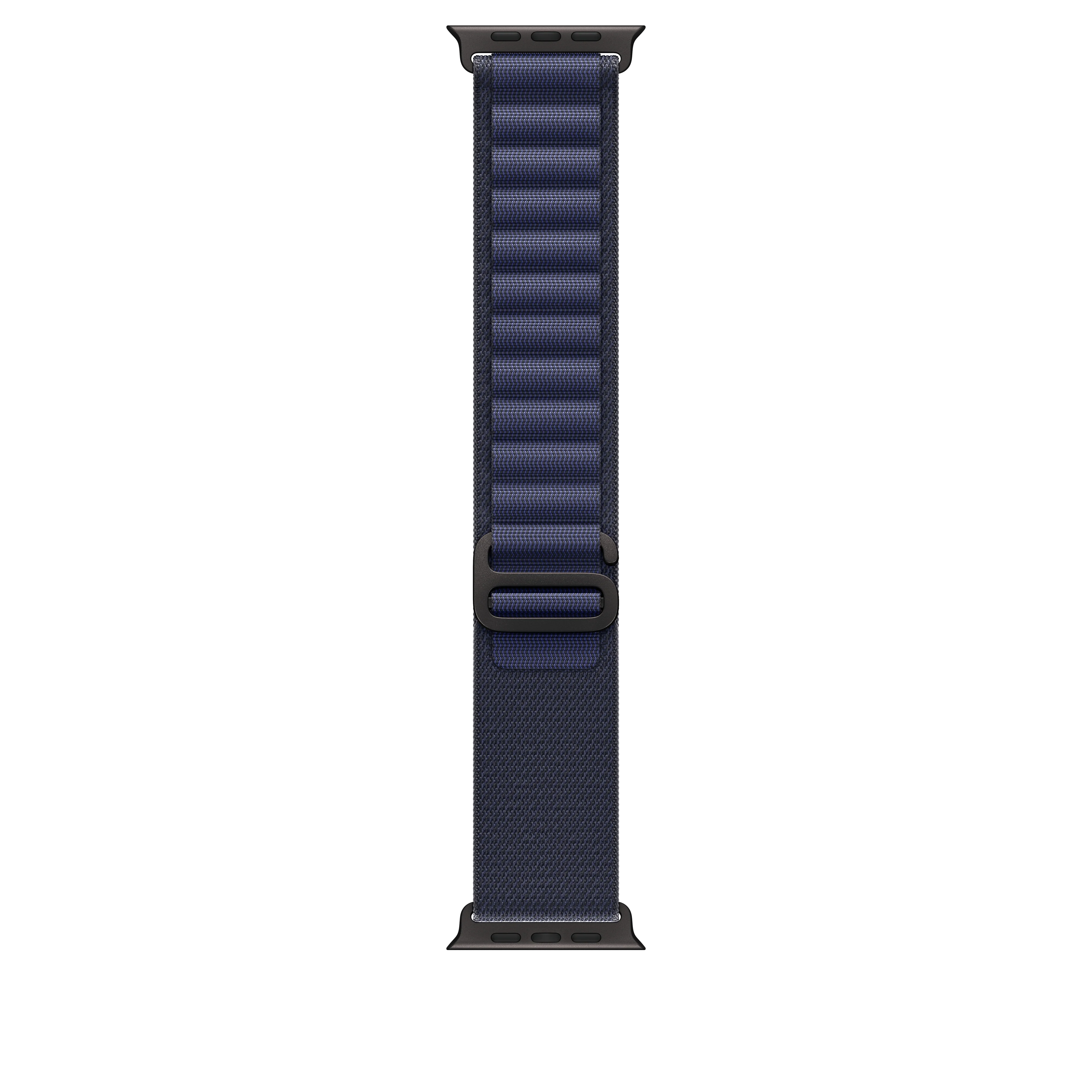 49mm Navy Alpine Loop - Large - Black Titanium Finish