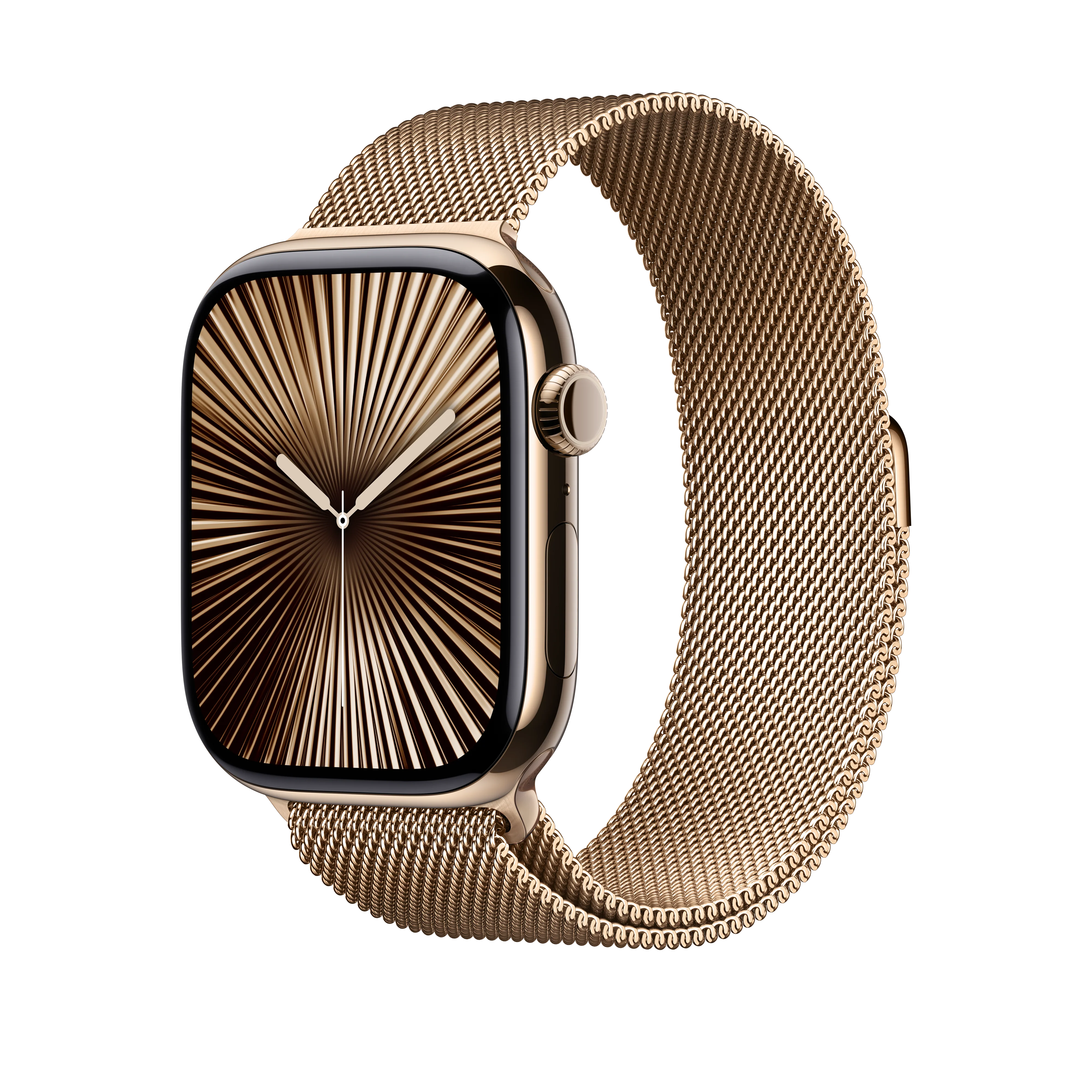 46mm Gold Milanese Loop - S/M - Image 2