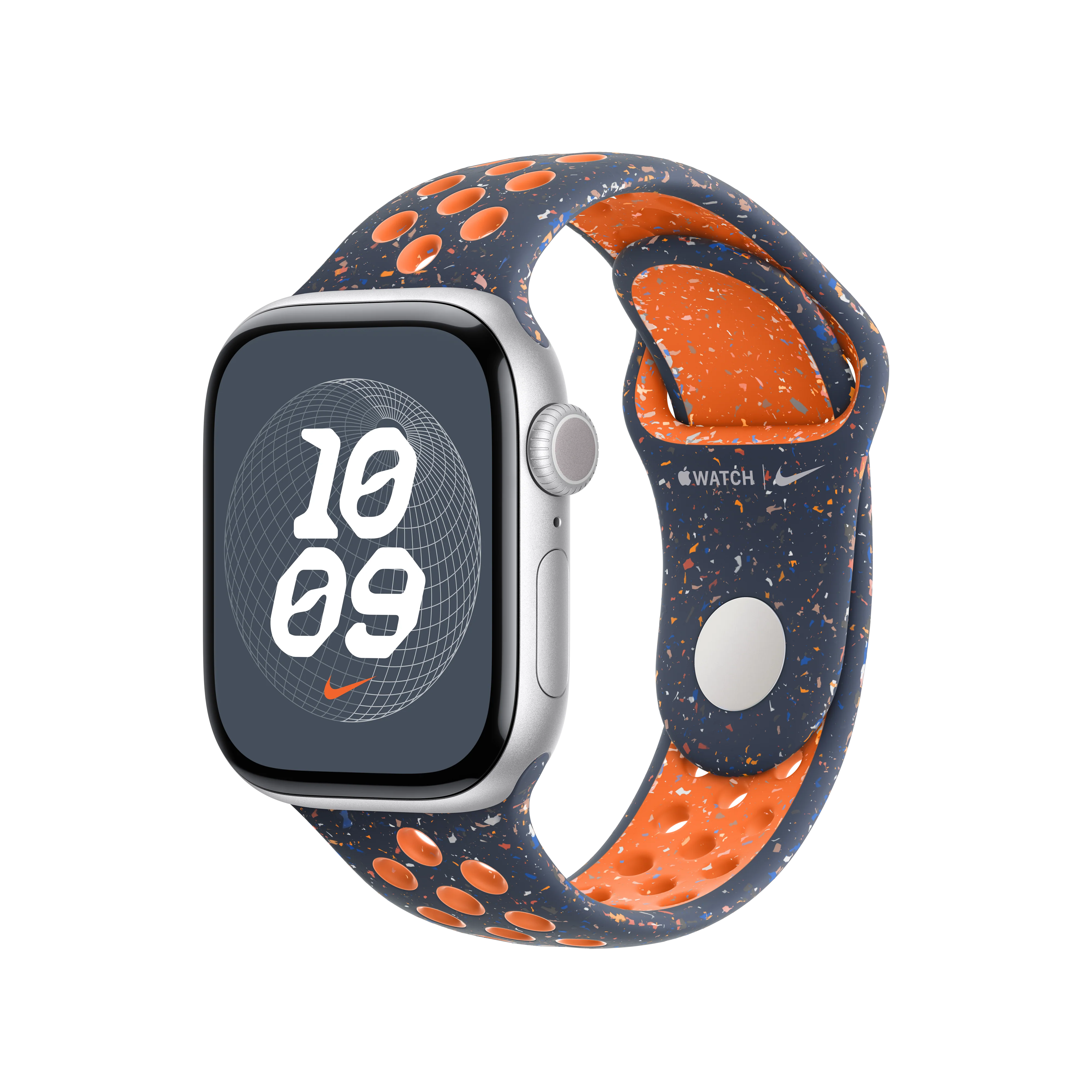 40mm Blue Flame Nike Sport Band - S/M - Image 2