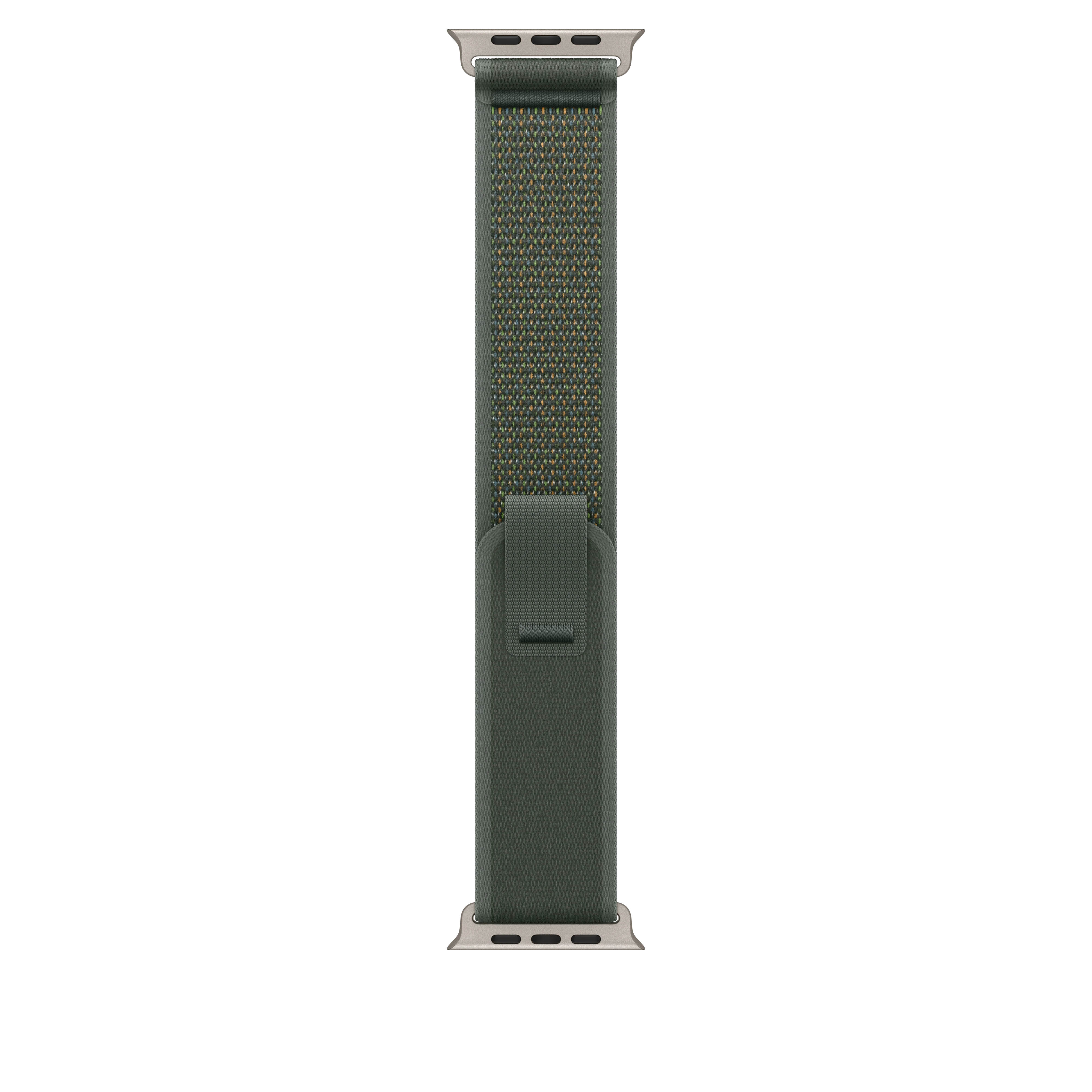 49mm Green Trail Loop - M/L - Natural Titanium Finish