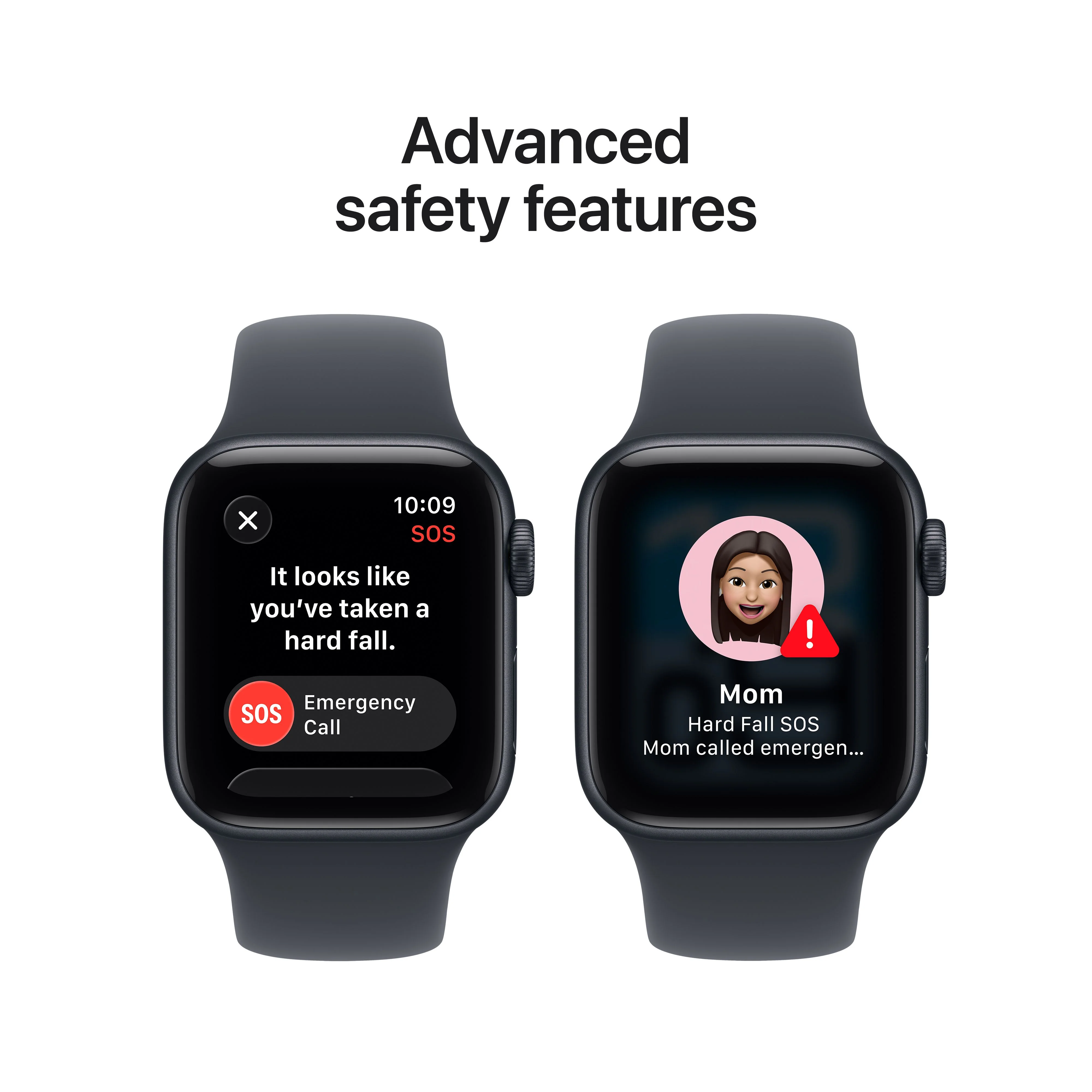 Apple Watch SE 3 GPS 40mm Midnight Aluminium Case with Midnight Sport Band - S/M - Image 7