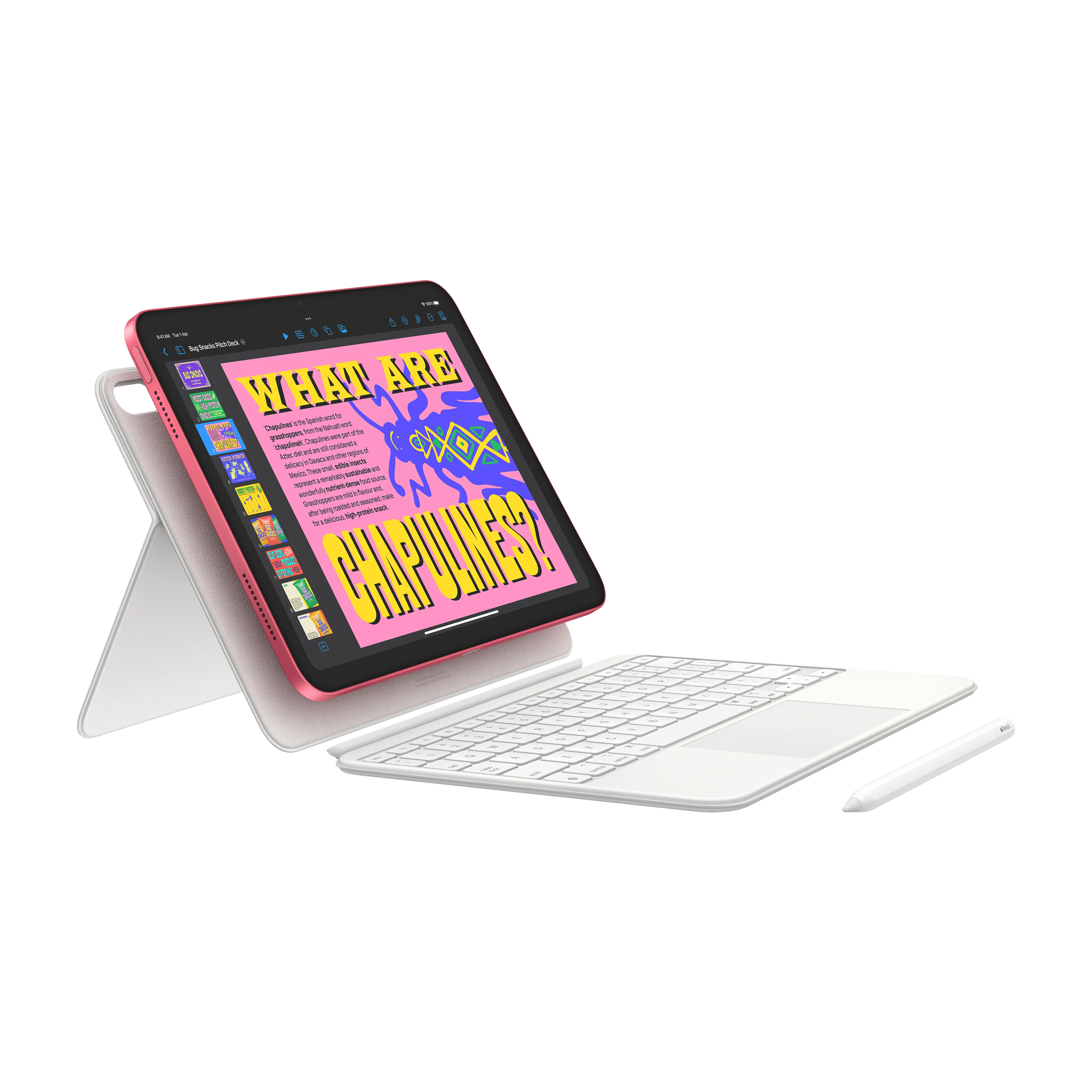 iPad Wi-Fi 128GB - Pink (A16) - Image 5