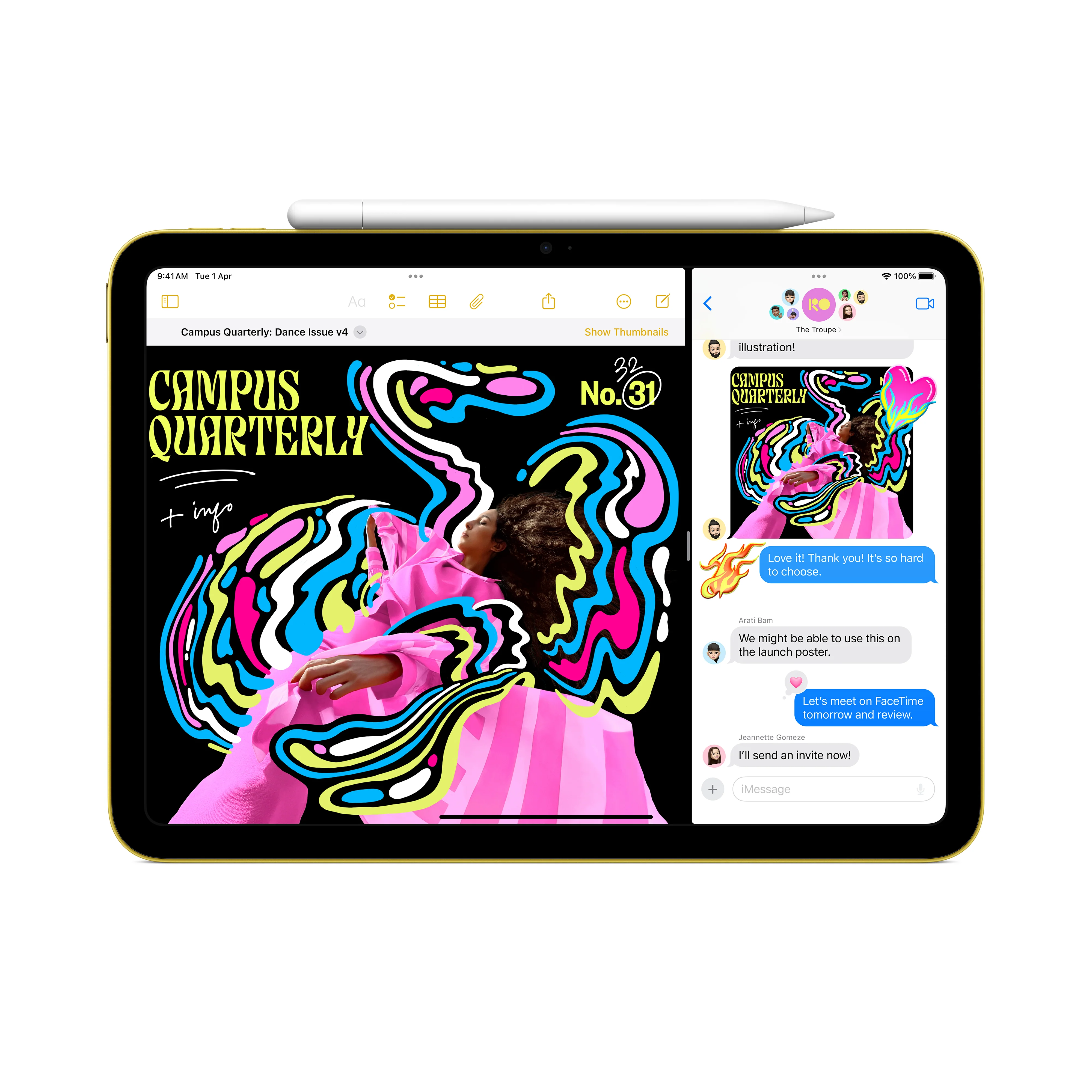 iPad Wi-Fi 256GB - Pink (A16) - Image 4