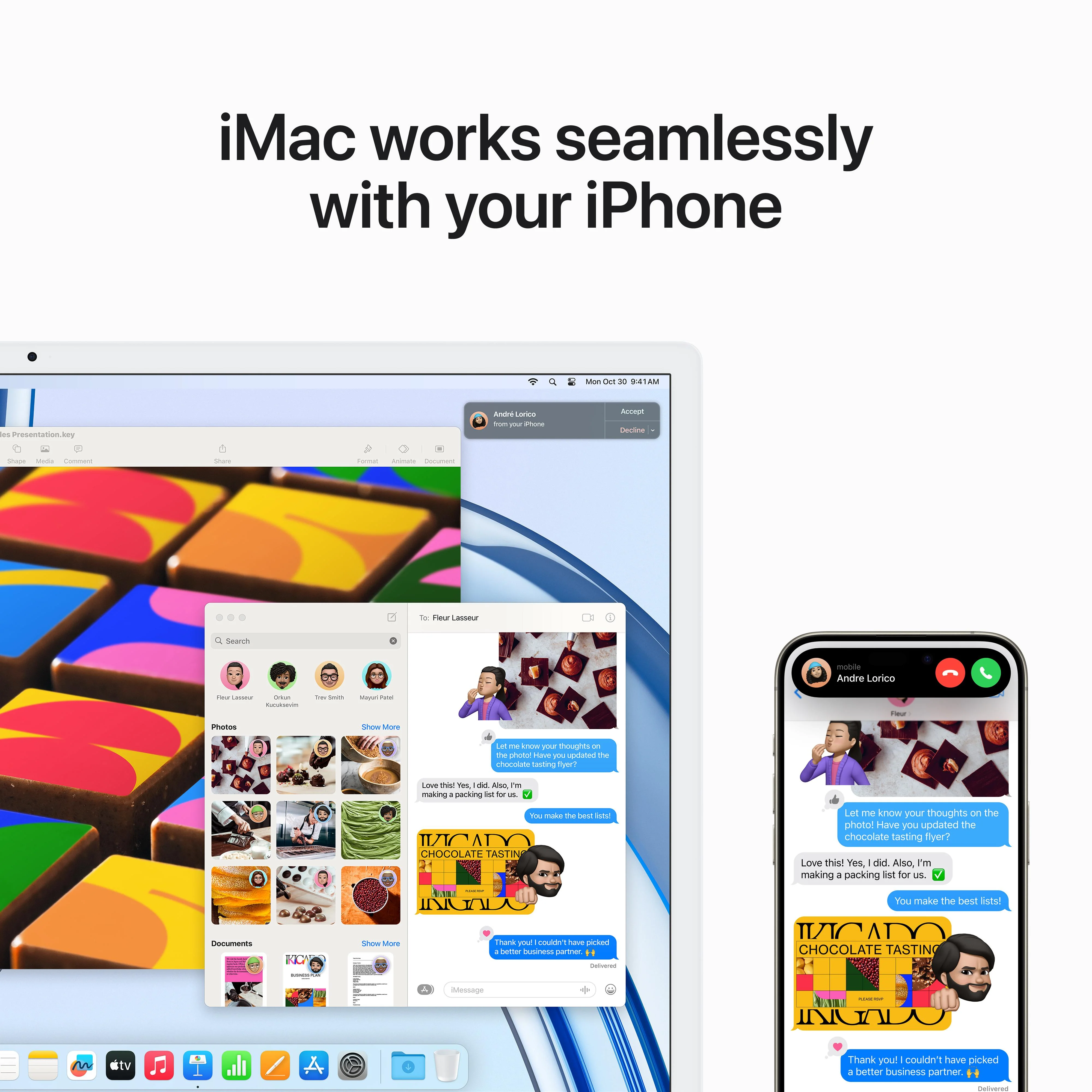 24-inch iMac with Retina 4.5K display: Apple M3 chip with 8‑core CPU and 8‑core GPU, 256GB SSD - Blue - Image 7