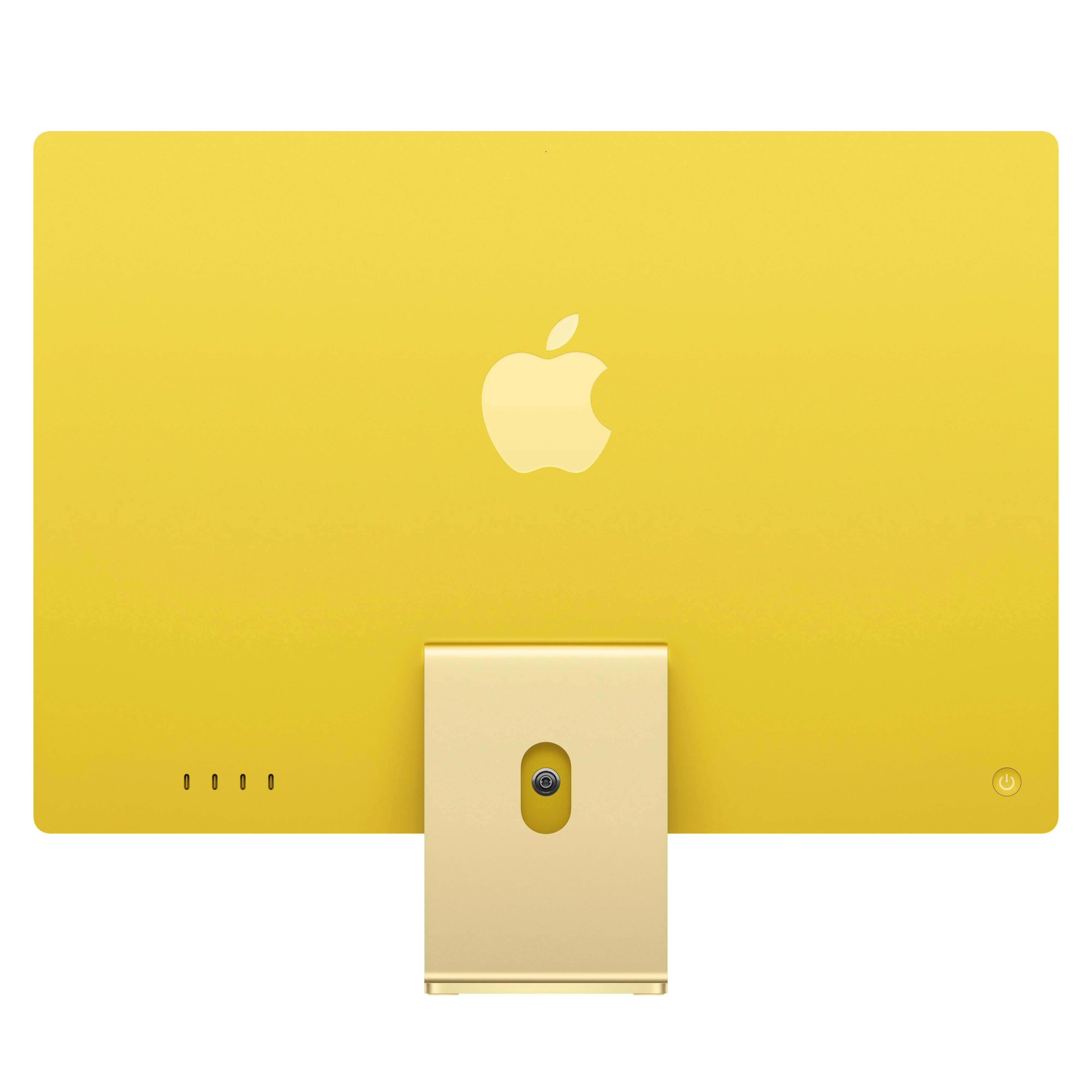 24-inch iMac with Retina 4.5K display: Apple M4 chip with 10-core CPU and 10-core GPU, 512GB SSD - Yellow - Image 2