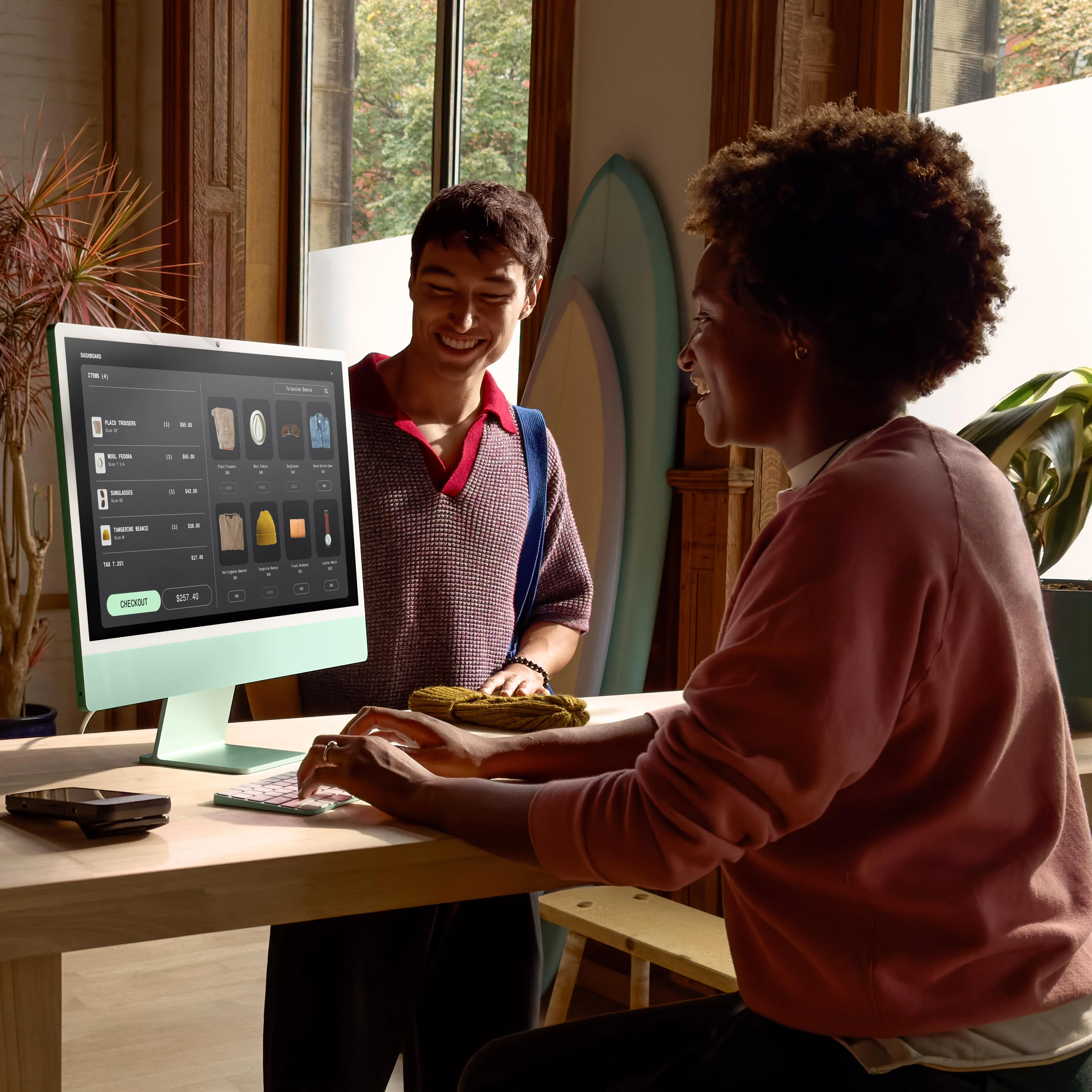 24-inch iMac with Retina 4.5K display: Apple M4 chip with 10-core CPU and 10-core GPU, 256GB SSD - Silver - Image 8