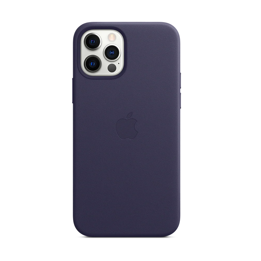Apple Leather Case with MagSafe for iPhone 12 | 12 Pro