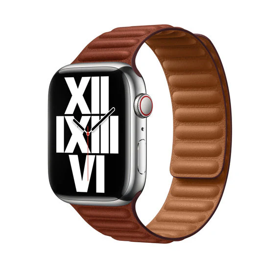 Apple 41mm Leather Link - S/M - Image 8