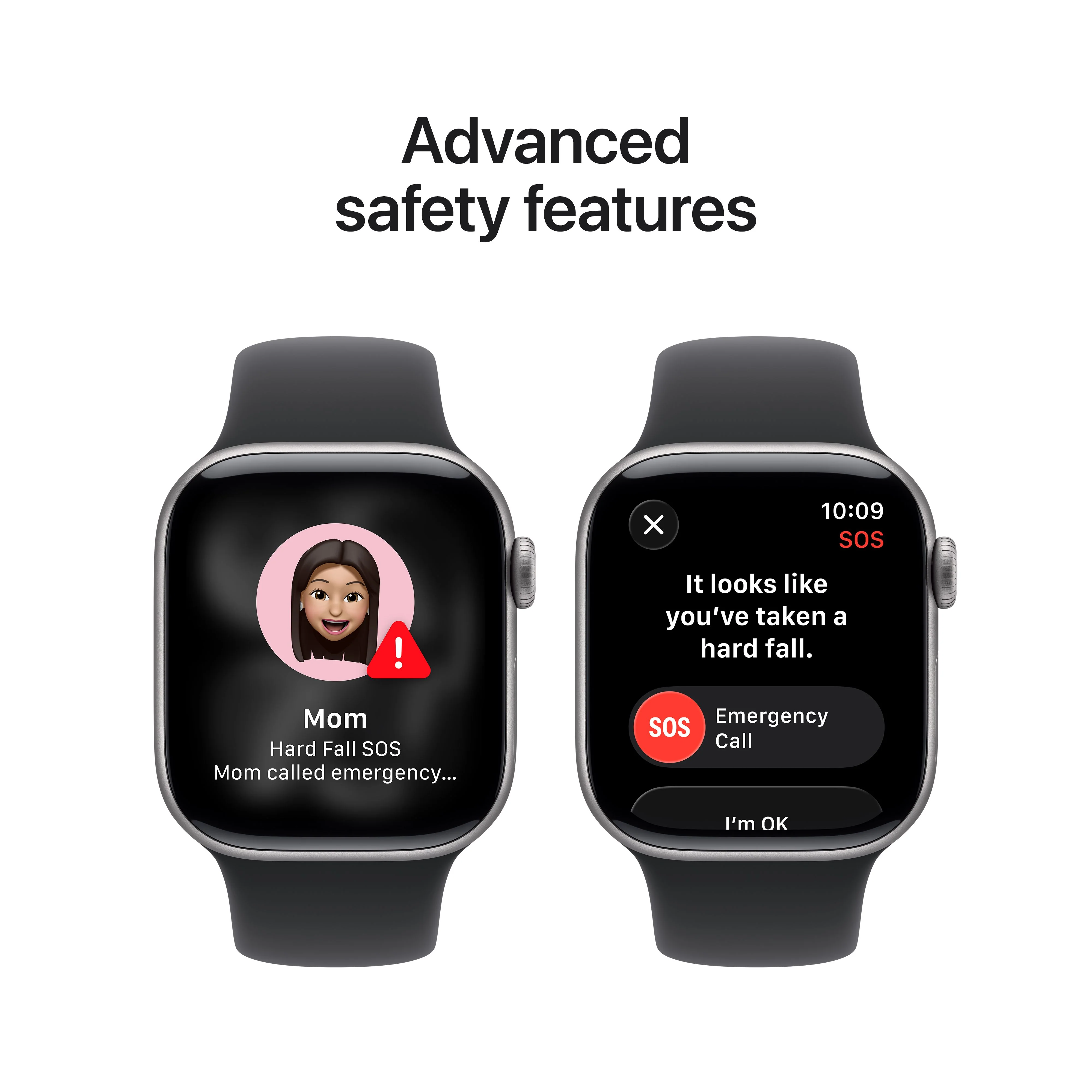 Apple Watch Series 11 GPS 42mm Space Grey Aluminium Case with Black Sport Band - M/L - Image 6