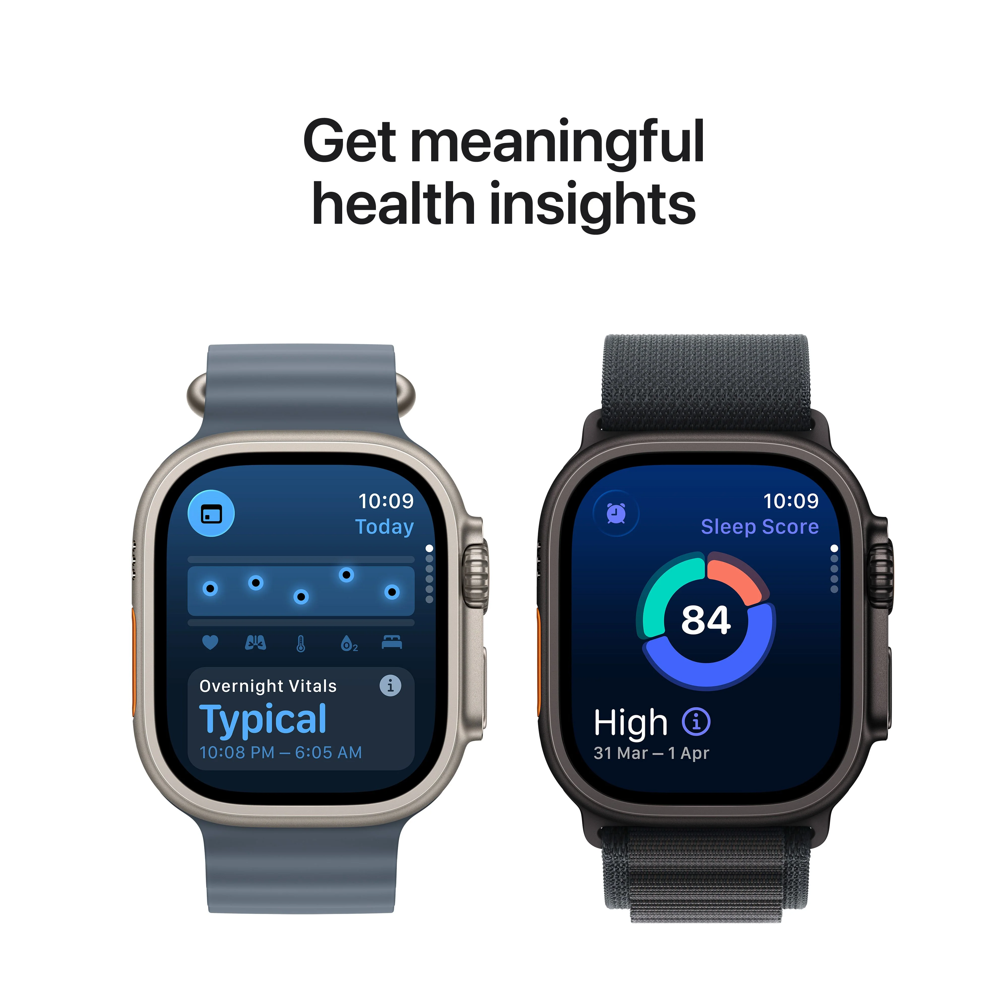 Apple Watch Ultra 3 GPS + Cellular 49mm Black Titanium Case with Black Titanium Milanese Loop - Medium - Image 7
