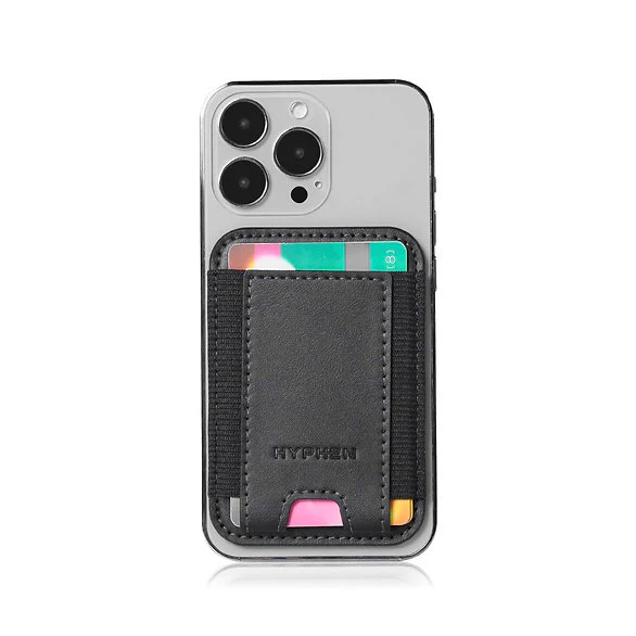 HYPHEN MagSafe Wallet - Single Pocket¬†Holder - Black¬† - Image 2