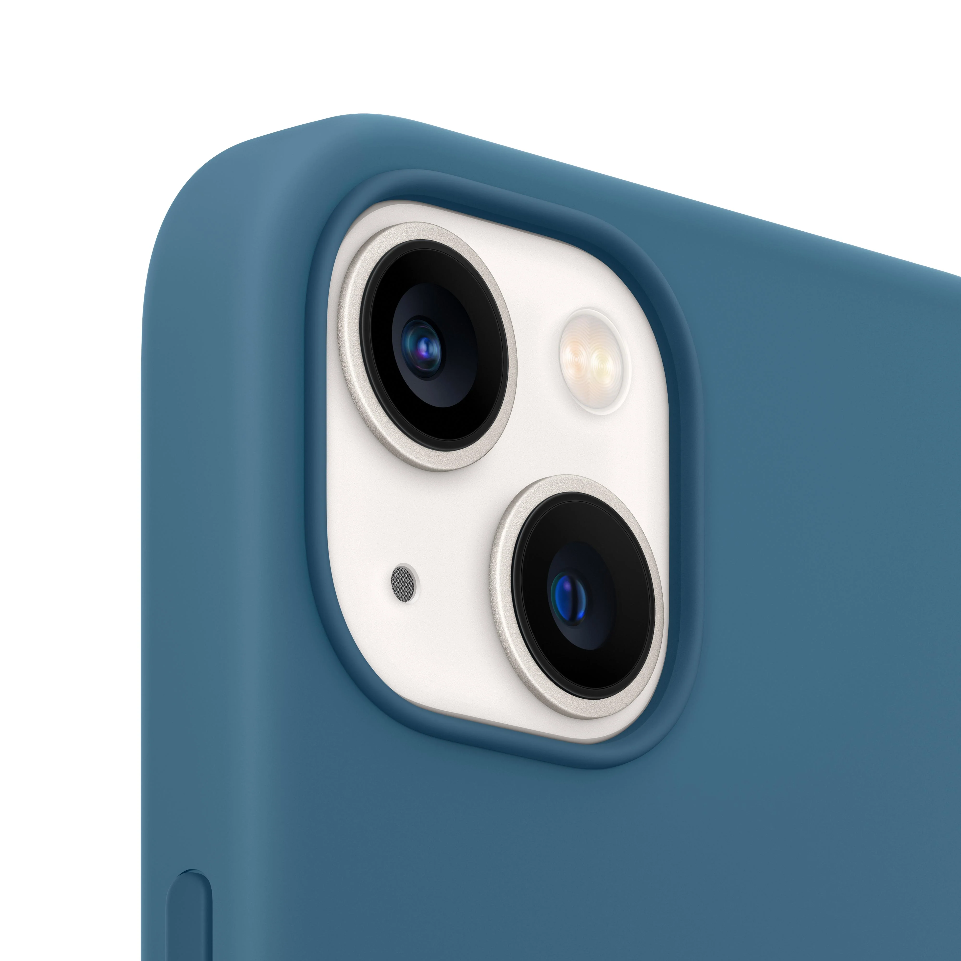 iPhone 13 mini Silicone Case with MagSafe - Blue Jay - Image 3