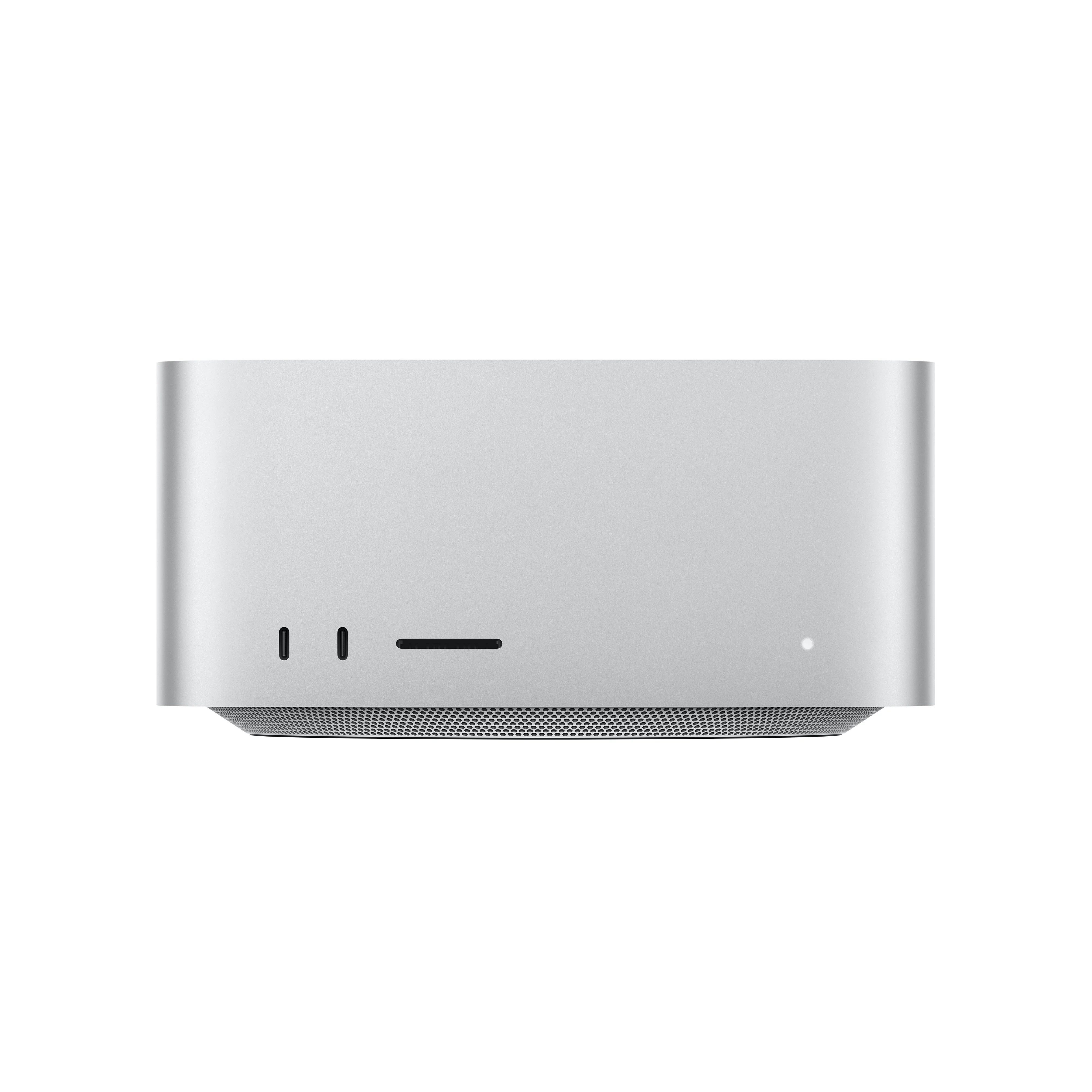 Mac Studio: Apple M4 Max chip with 14‑core CPU and 32‑core GPU, 512GB SSD