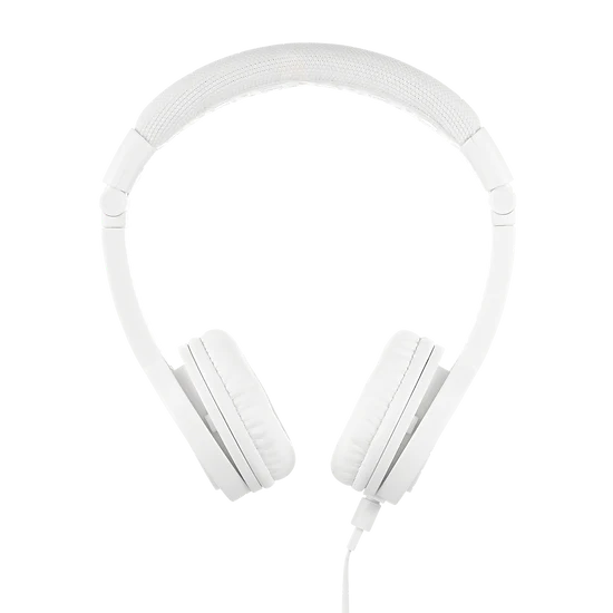 ONANOFF BuddyPhones Explore Plus Foldable with Mic , Snow White