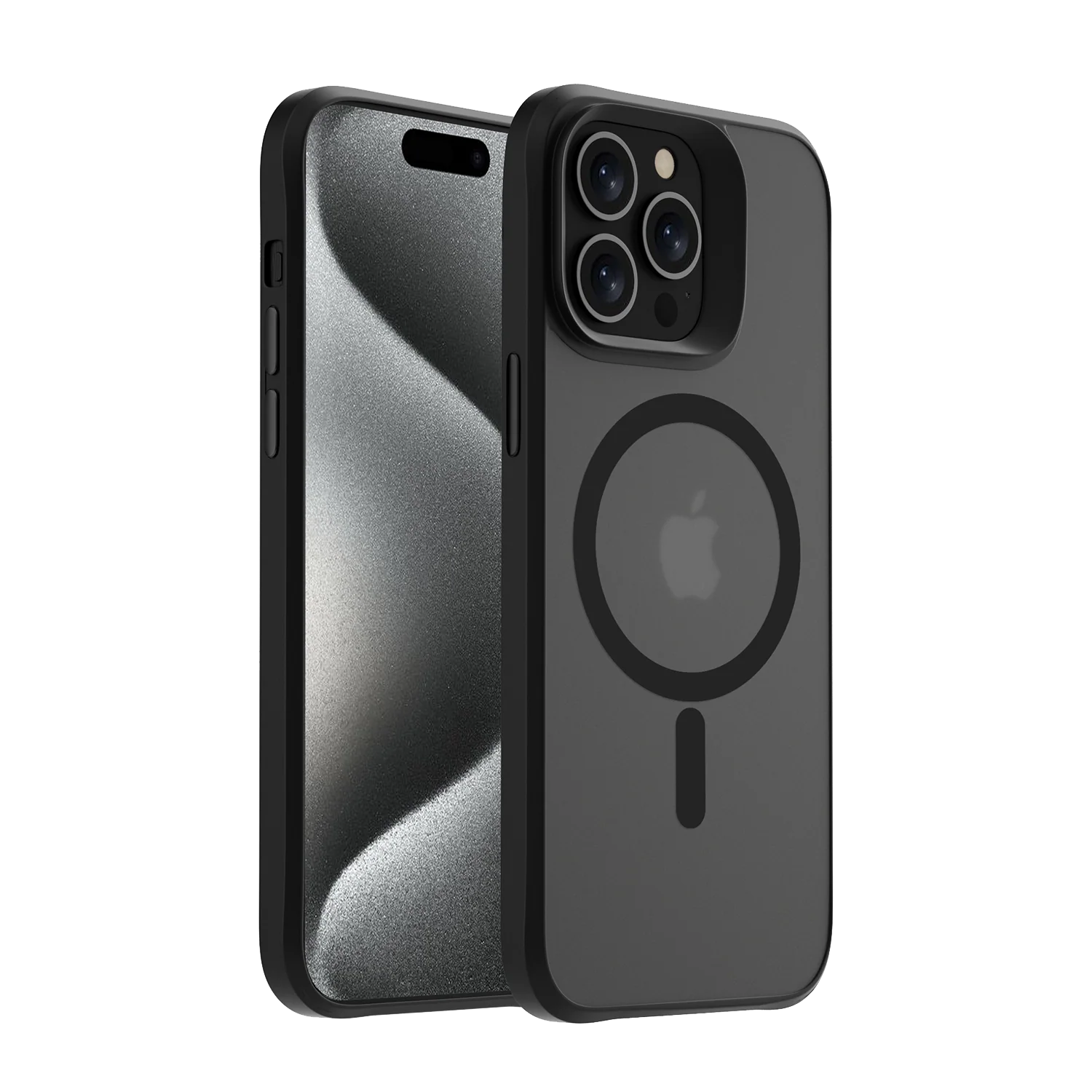 Pulse Newton Magsafe Case for iPhone 15 Pro Max-Black