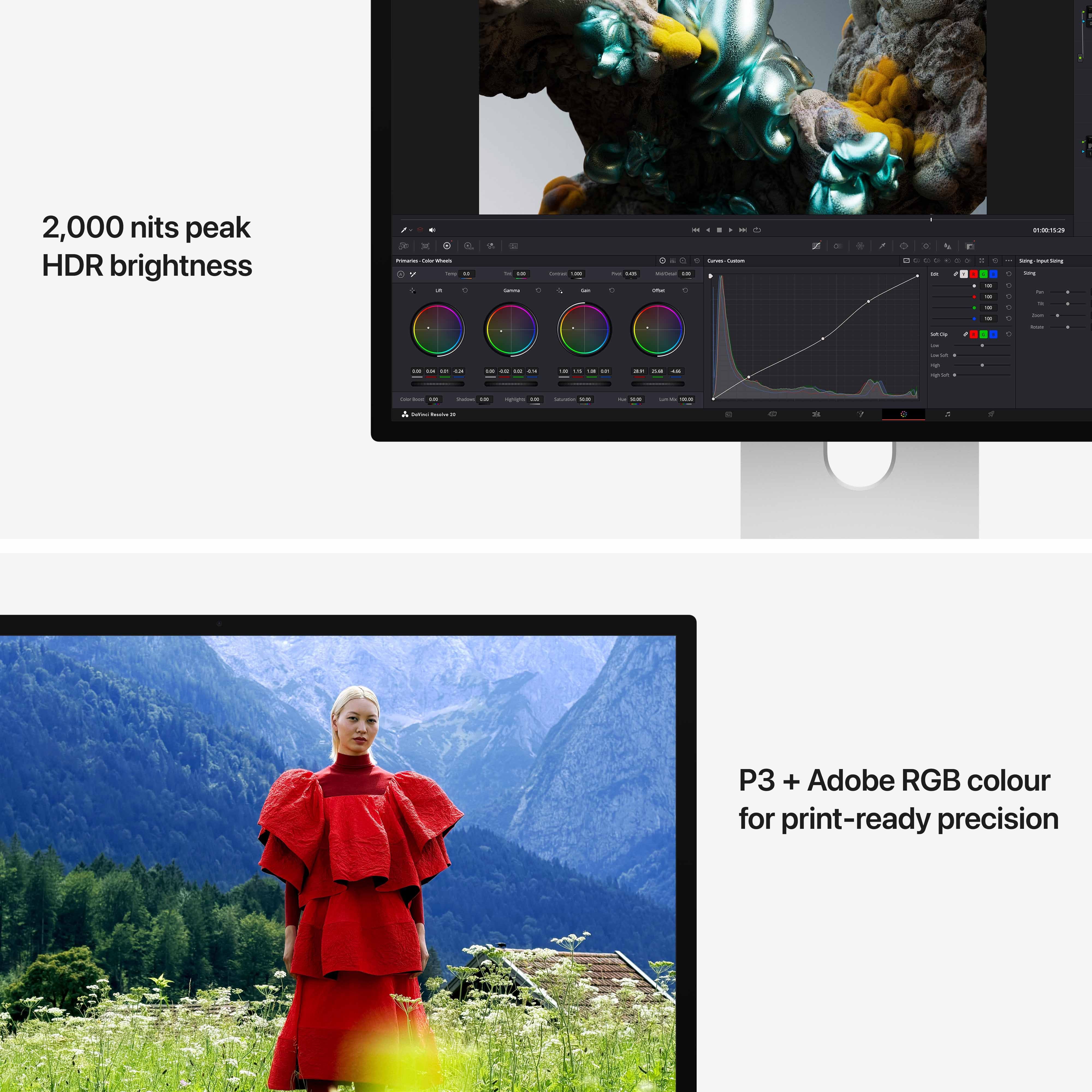Studio Display XDR - Nano-texture glass - Tilt- and height-adjustable stand - Image 4