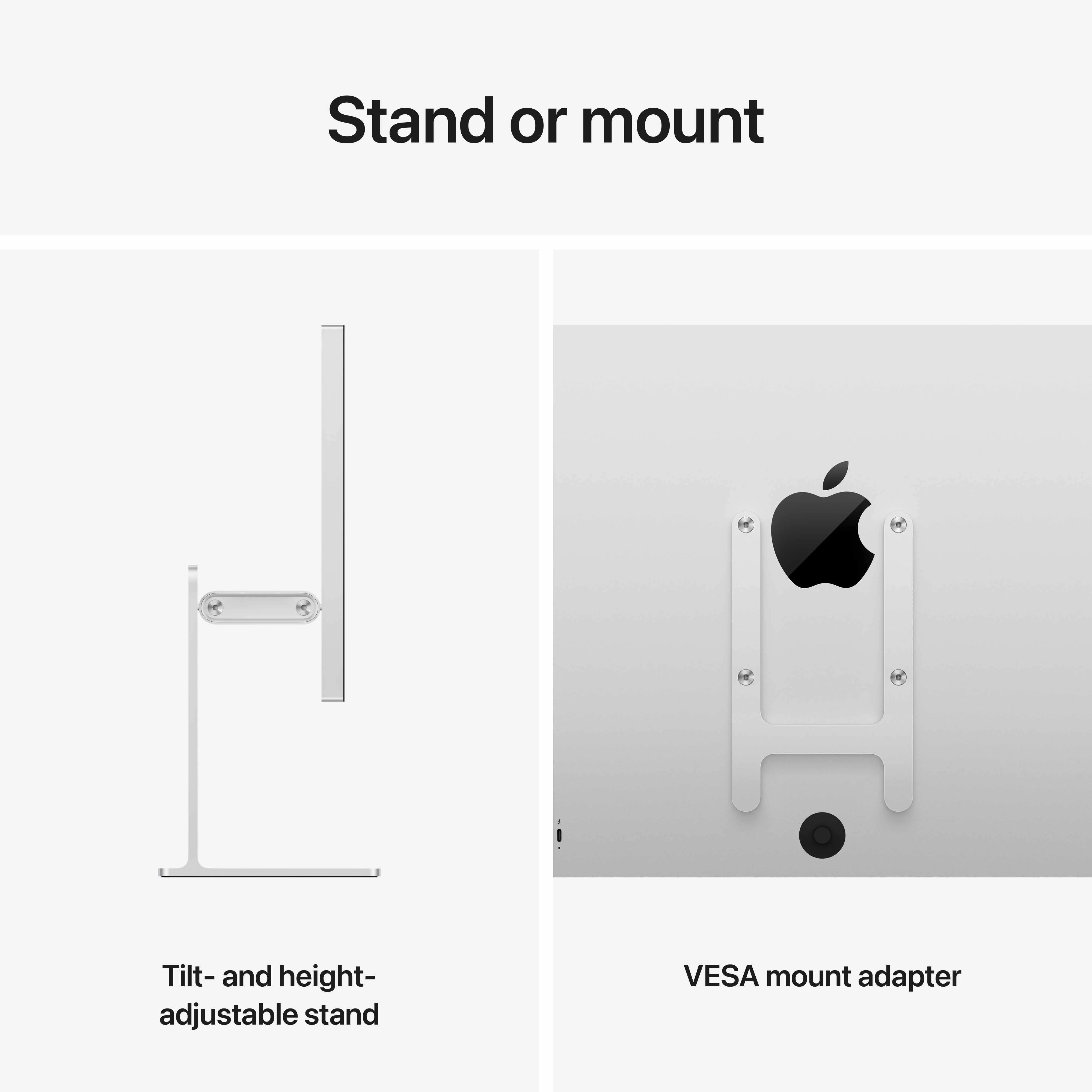 Studio Display XDR - Nano-texture glass - Tilt- and height-adjustable stand - Image 7