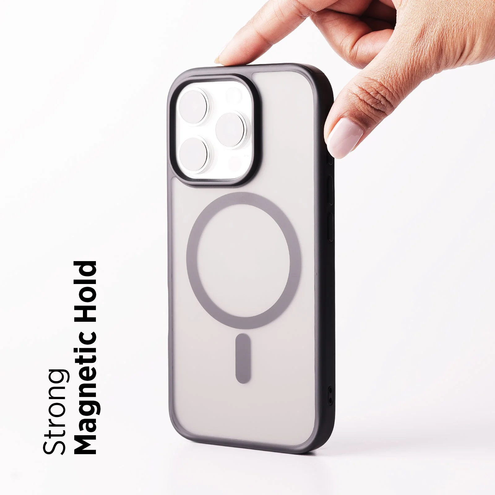 TEKNE Matte MagSafe Case - iPhone 16 Pro Max - Black - Image 7