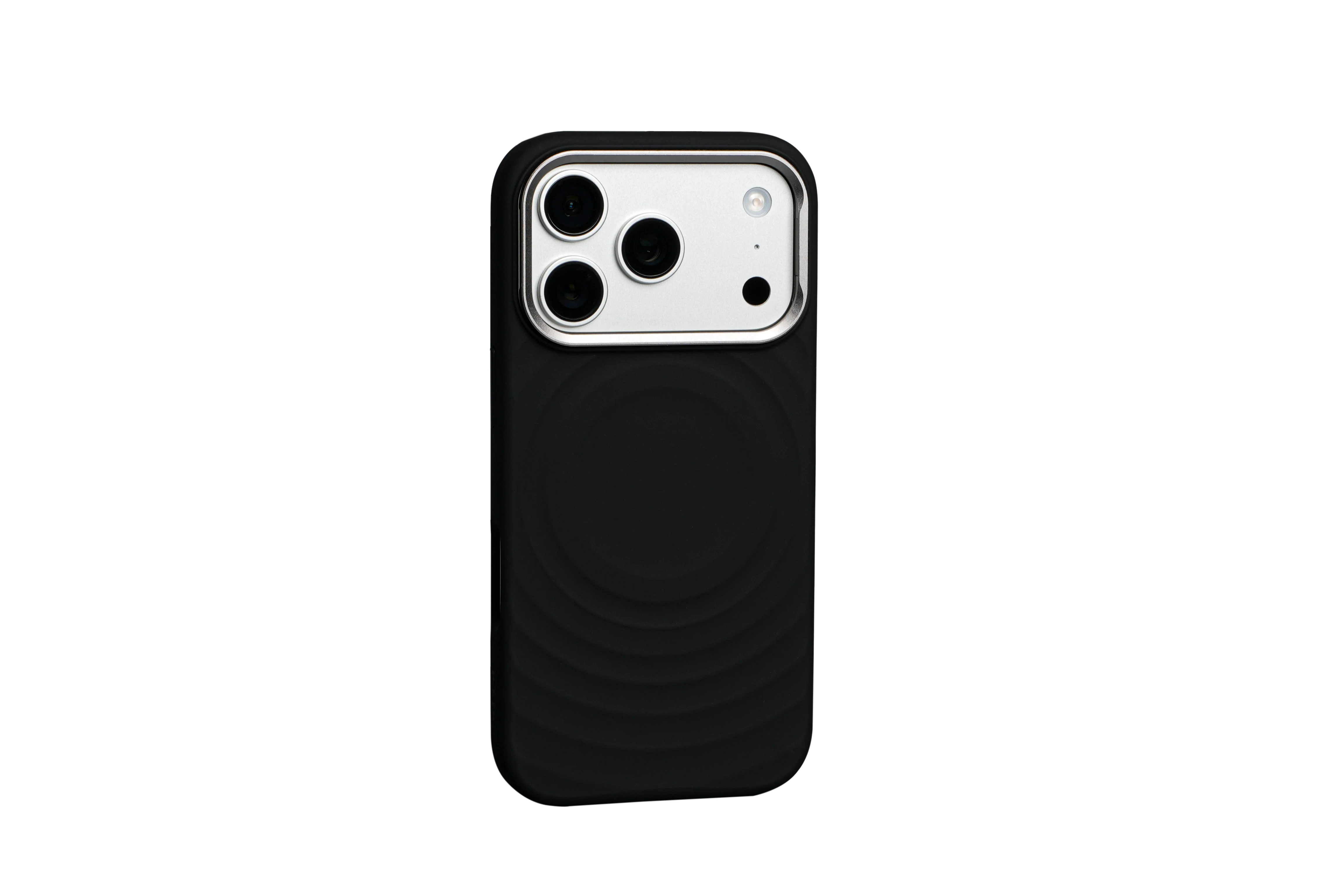 TEKNE WaveStand Silicone Case for iPhone 17 Pro- Black